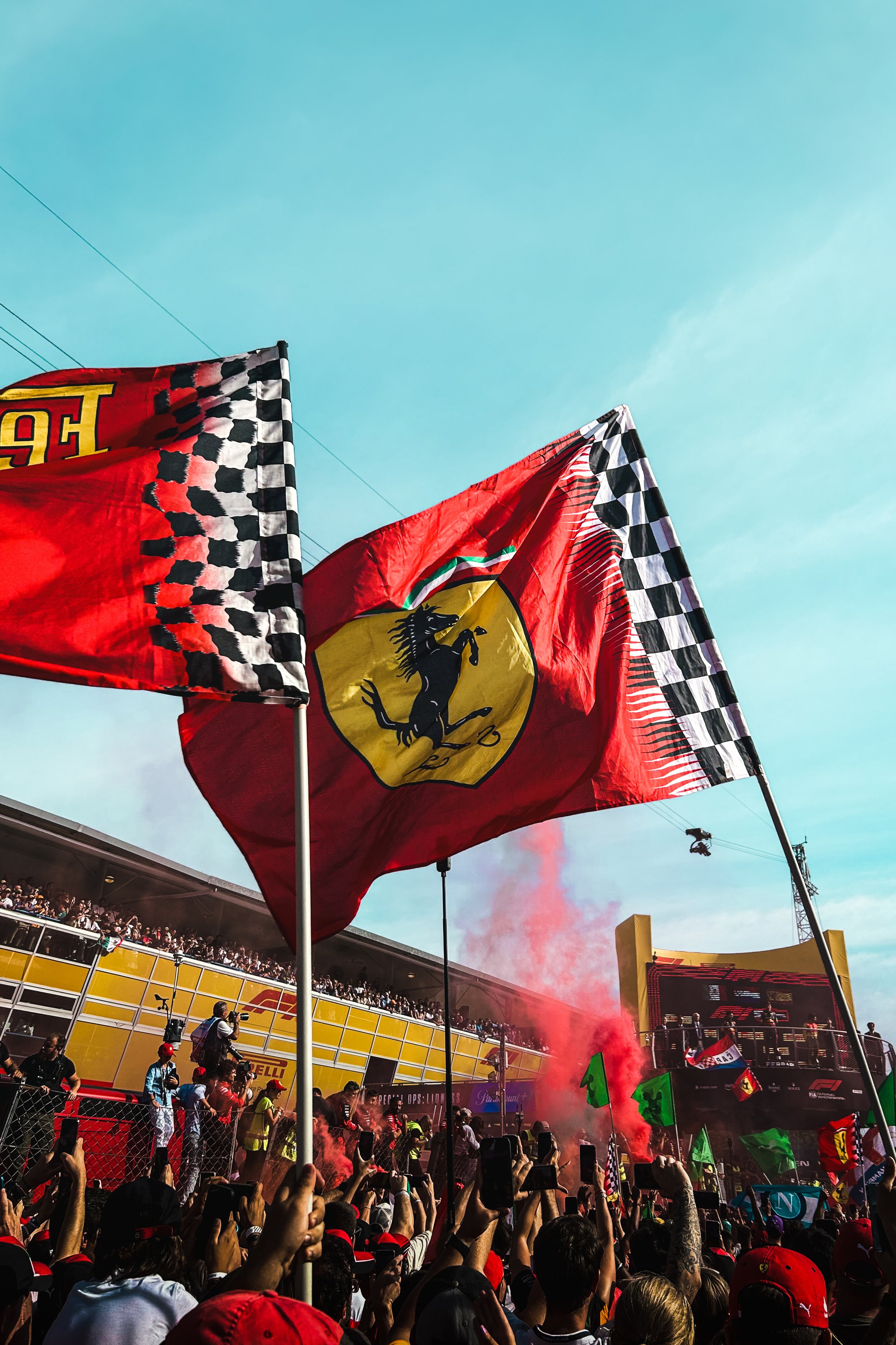 Monza Podium Celebration