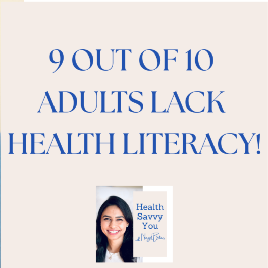 Health Literacy: The skill we never learned