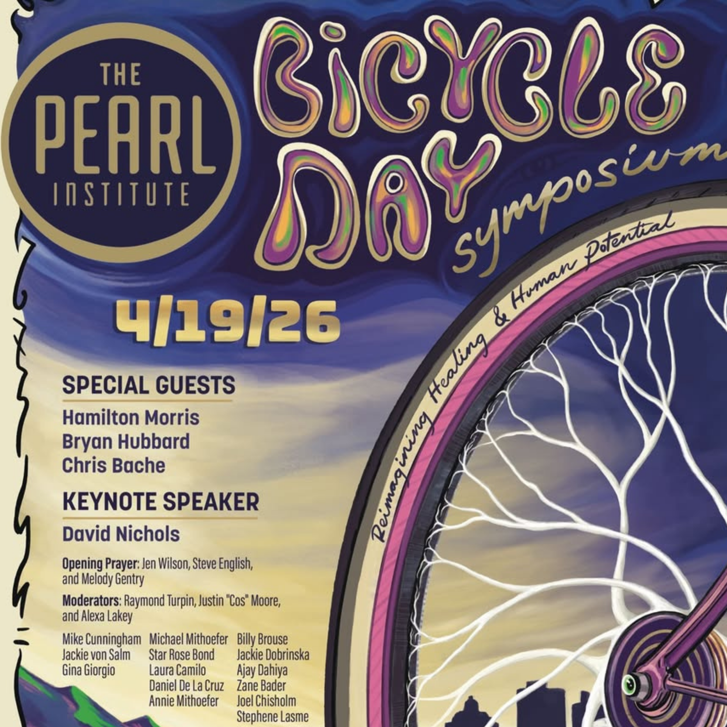 The Pearl Institute Bicycle Day Symposium
