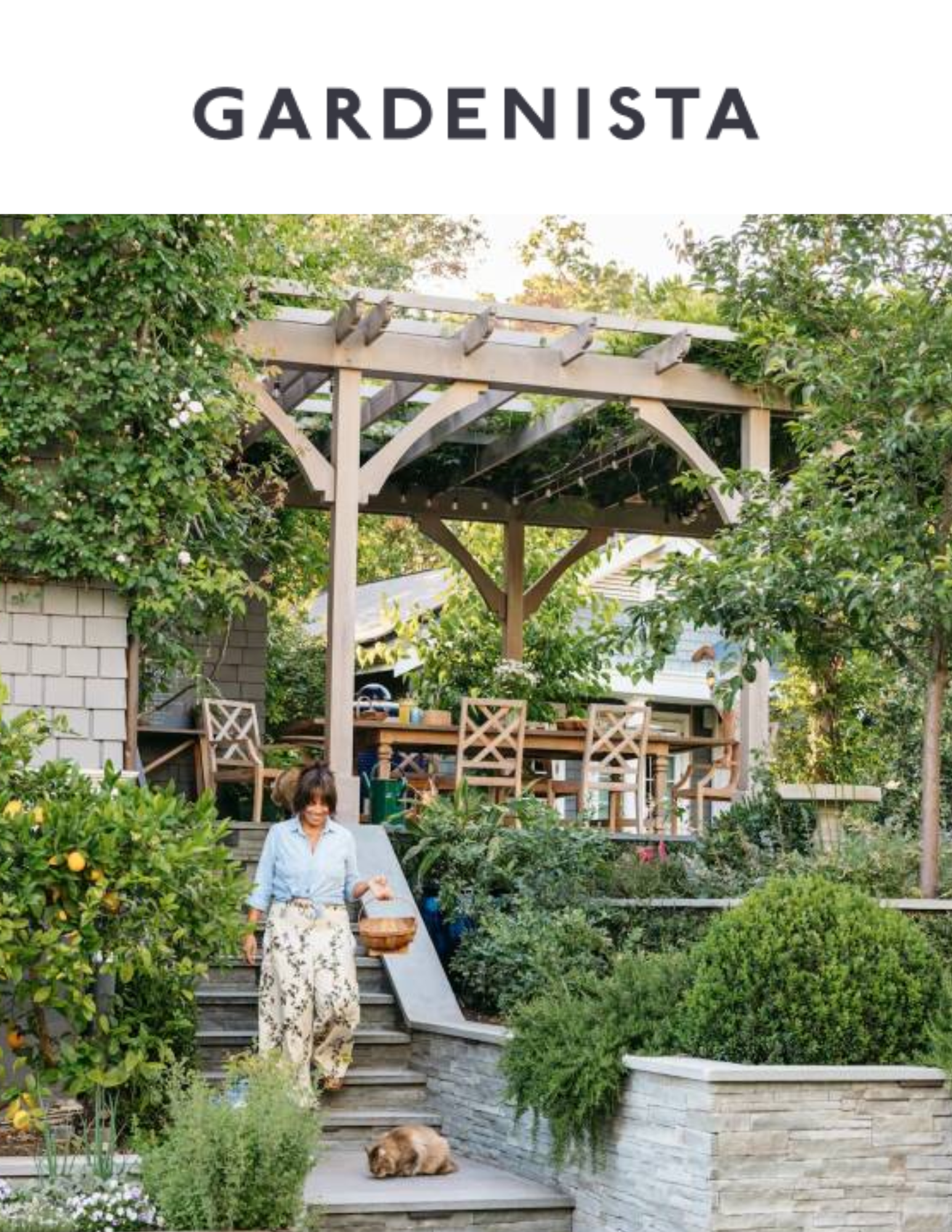  Gardenista  October 2024   "Required Reading: The Food Forward Garden,’ A Manual on How to Have Your Beautiful Yard—And Eat It Too"  
