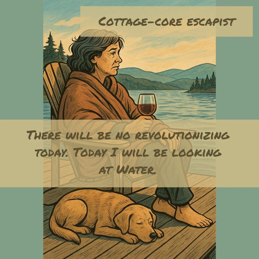 Rage doesn&rsquo;t always want to explode &mdash;
sometimes it wants to disappear.

When irritability spikes in perimenopause, many women don&rsquo;t want to fight.
They want quiet.
Less noise.
Fewer demands.
A place where their nervous system can fi