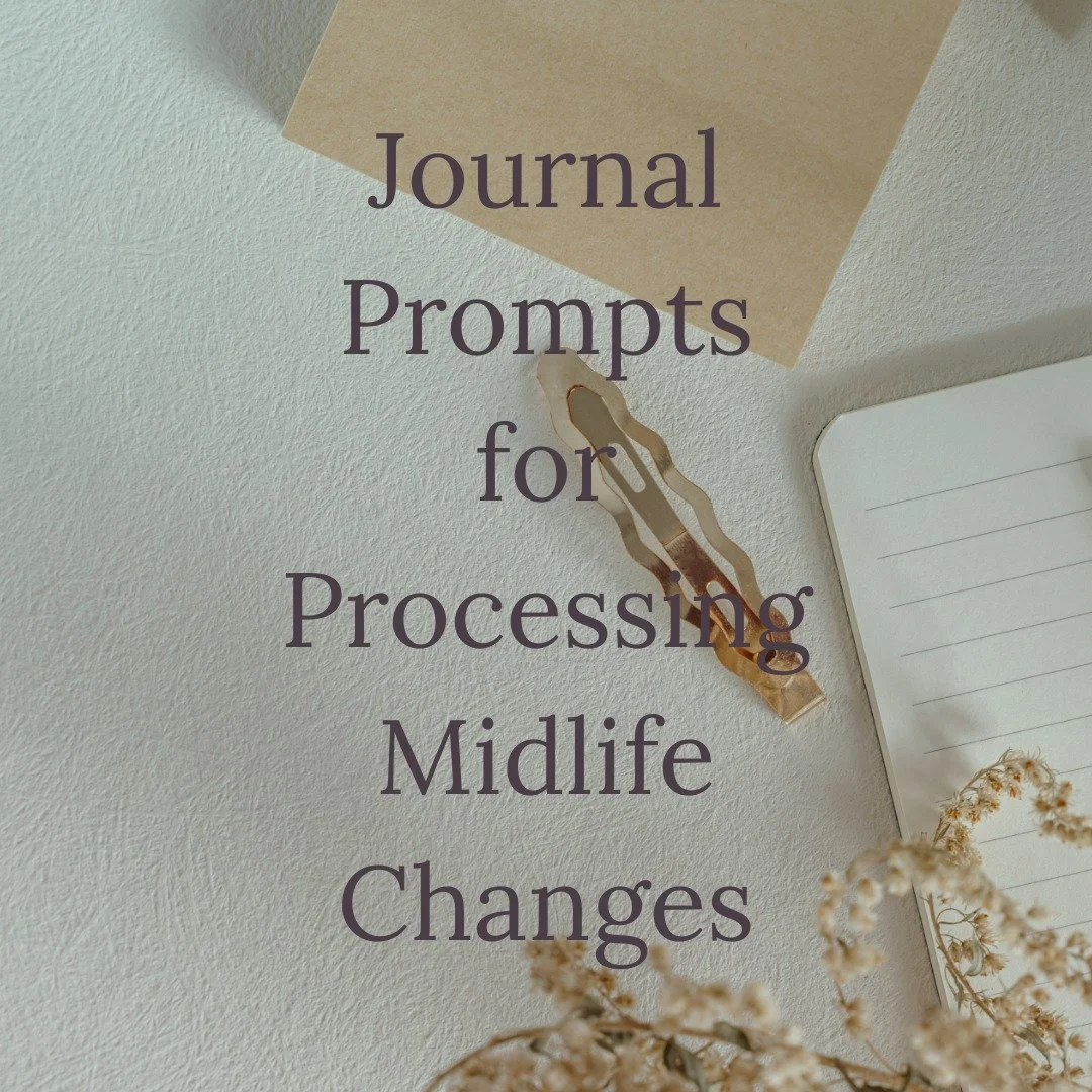 Midlife grief is rarely one clean loss. It&rsquo;s often a stack of changes that don&rsquo;t come with a funeral&hellip; so you talk yourself out of calling it "grief."

These prompts aren&rsquo;t meant to &ldquo;solve&rdquo; it.
They&rsquo