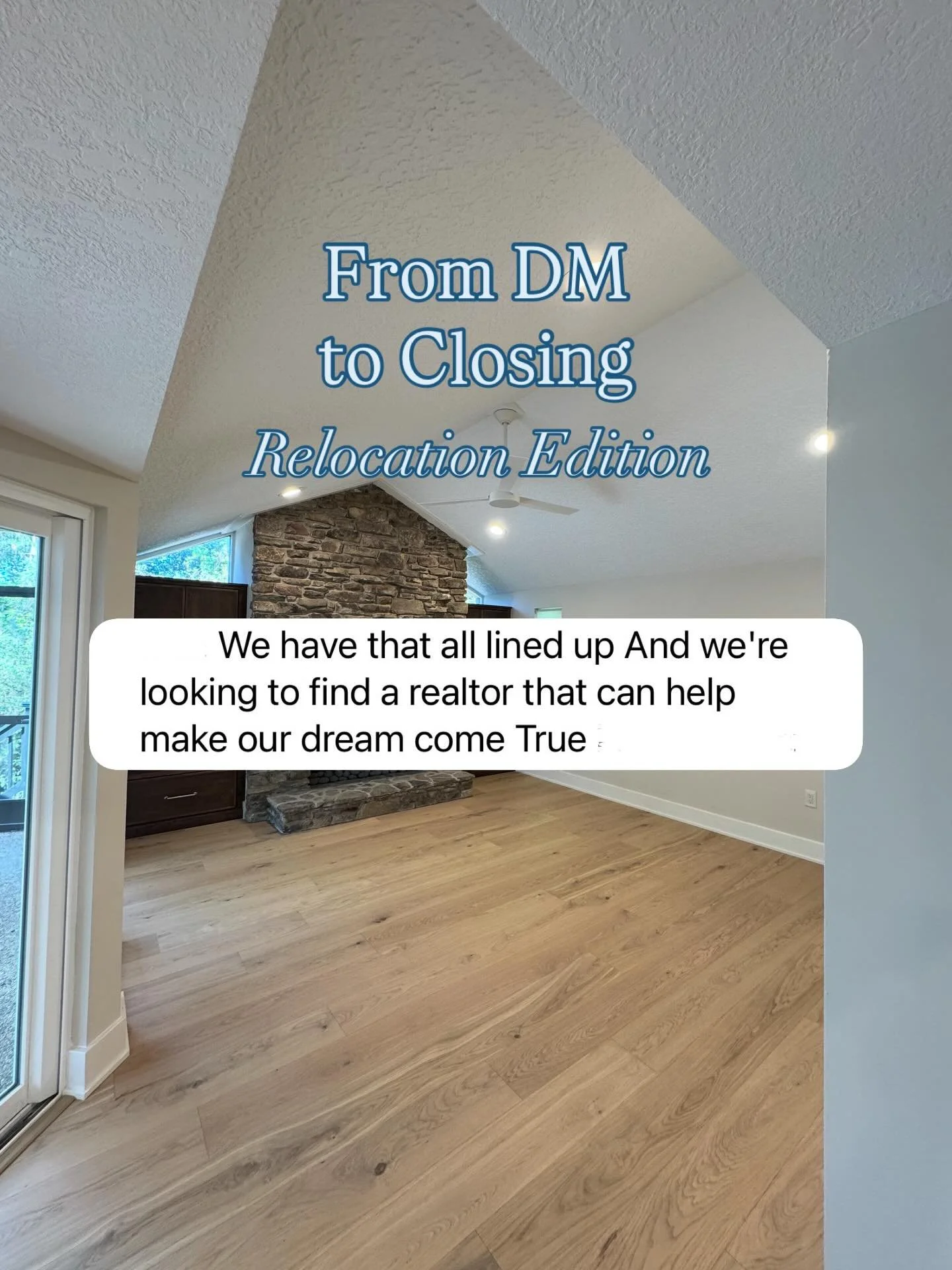 This one started with a voicemail from a couple relocating from up north who found me through YouTube and reached out about a home they were really excited about.

We kicked things off with video tours and a few in-depth conversations. We talked thro