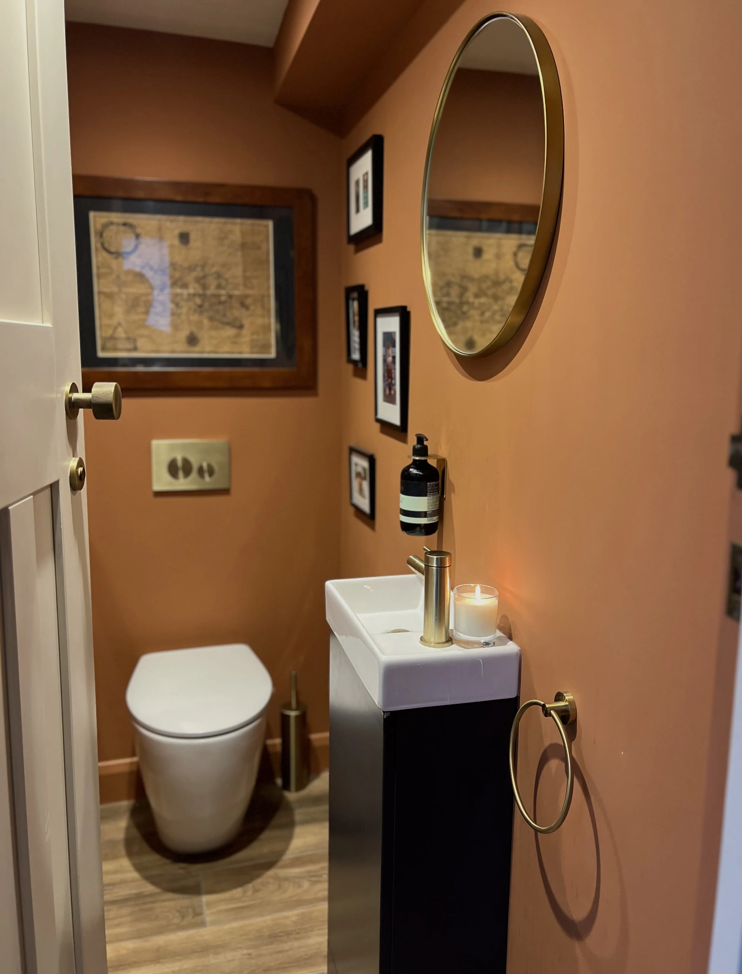 Bath townhouse interior design combining period architecture with contemporary furniture and thoughtful spatial planning