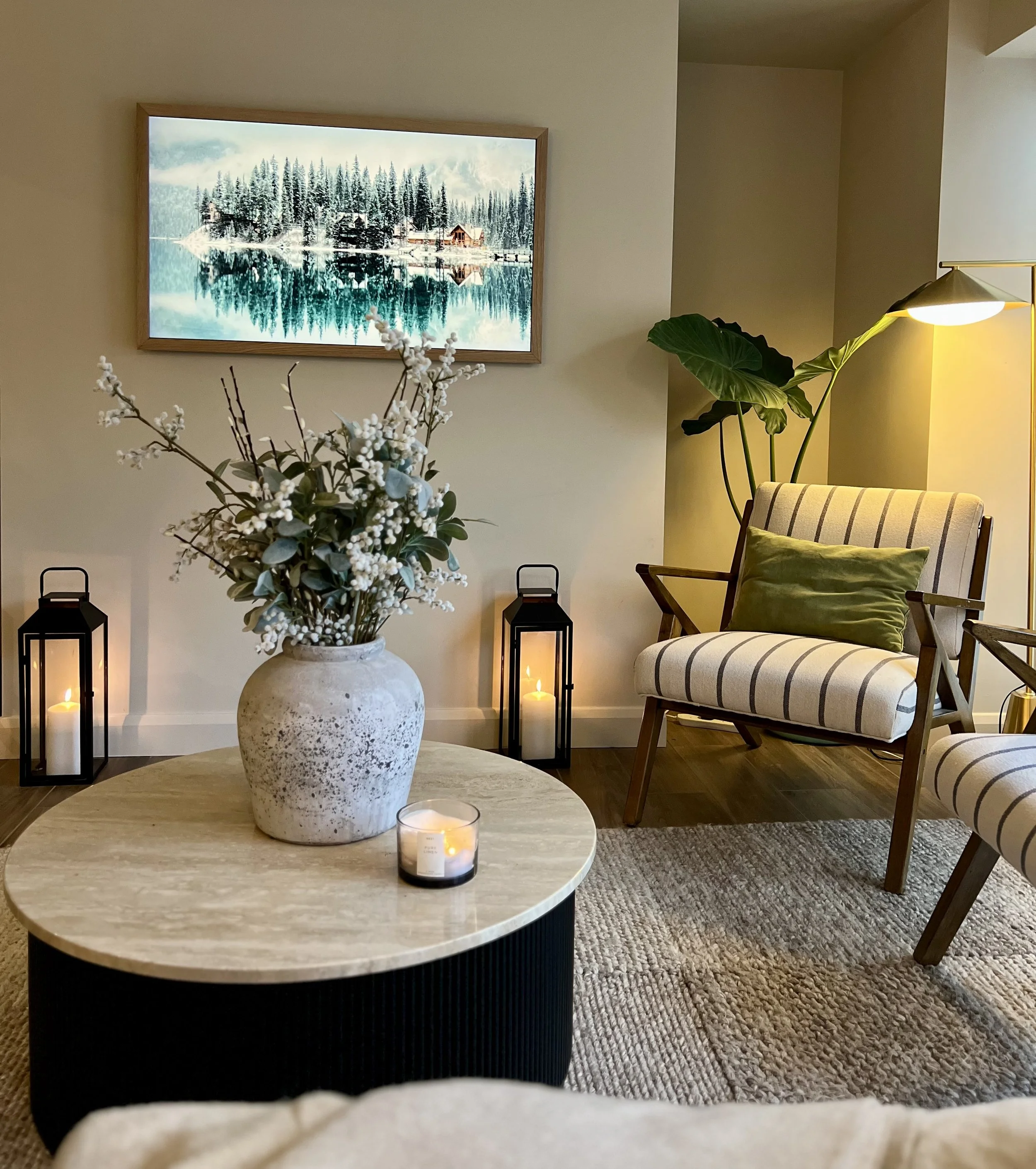 Bath townhouse interior design combining period architecture with contemporary furniture and thoughtful spatial planning