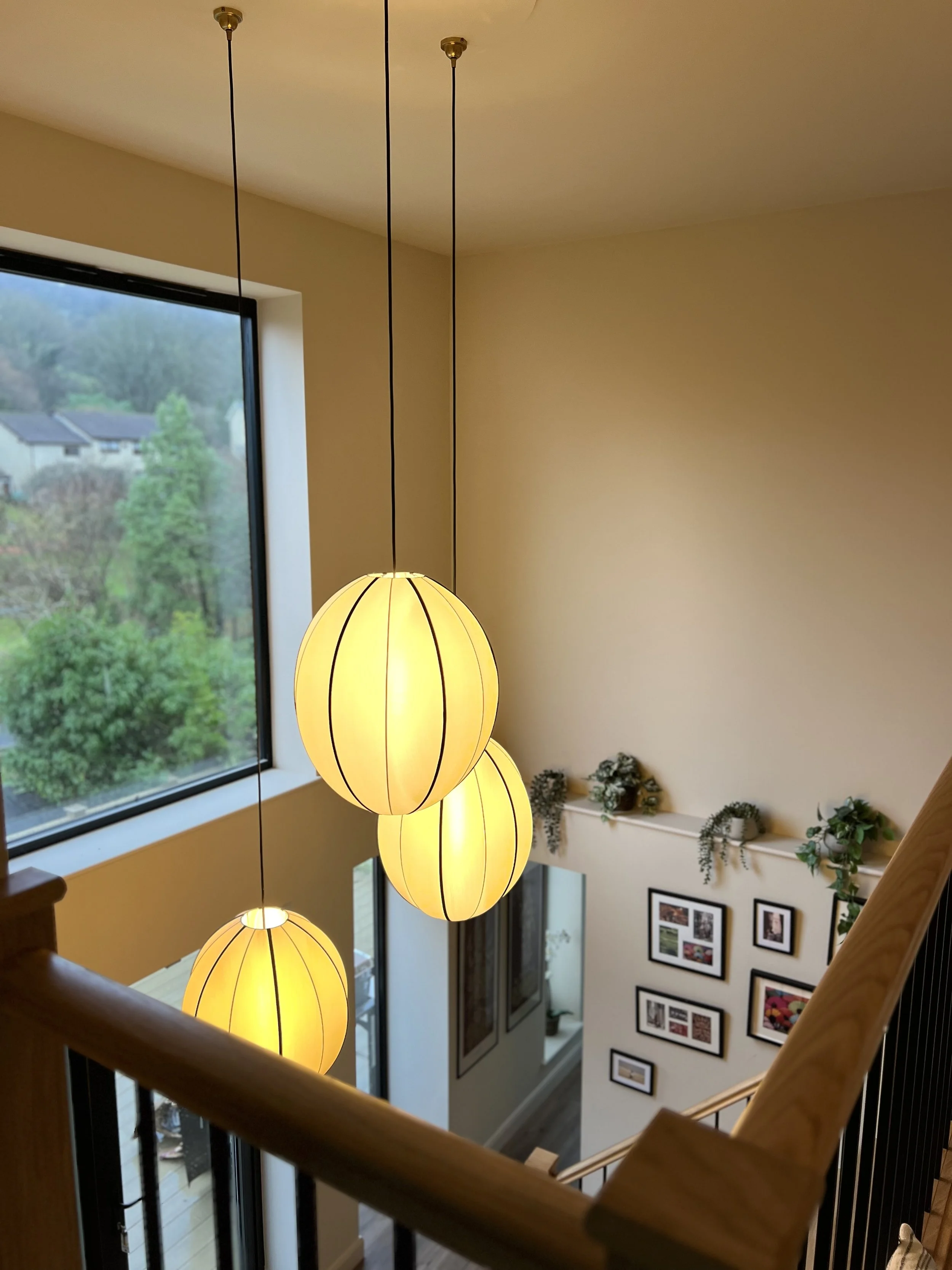 Contemporary townhouse interior design in Bath with clean lines, modern furnishings and a refined neutral palette