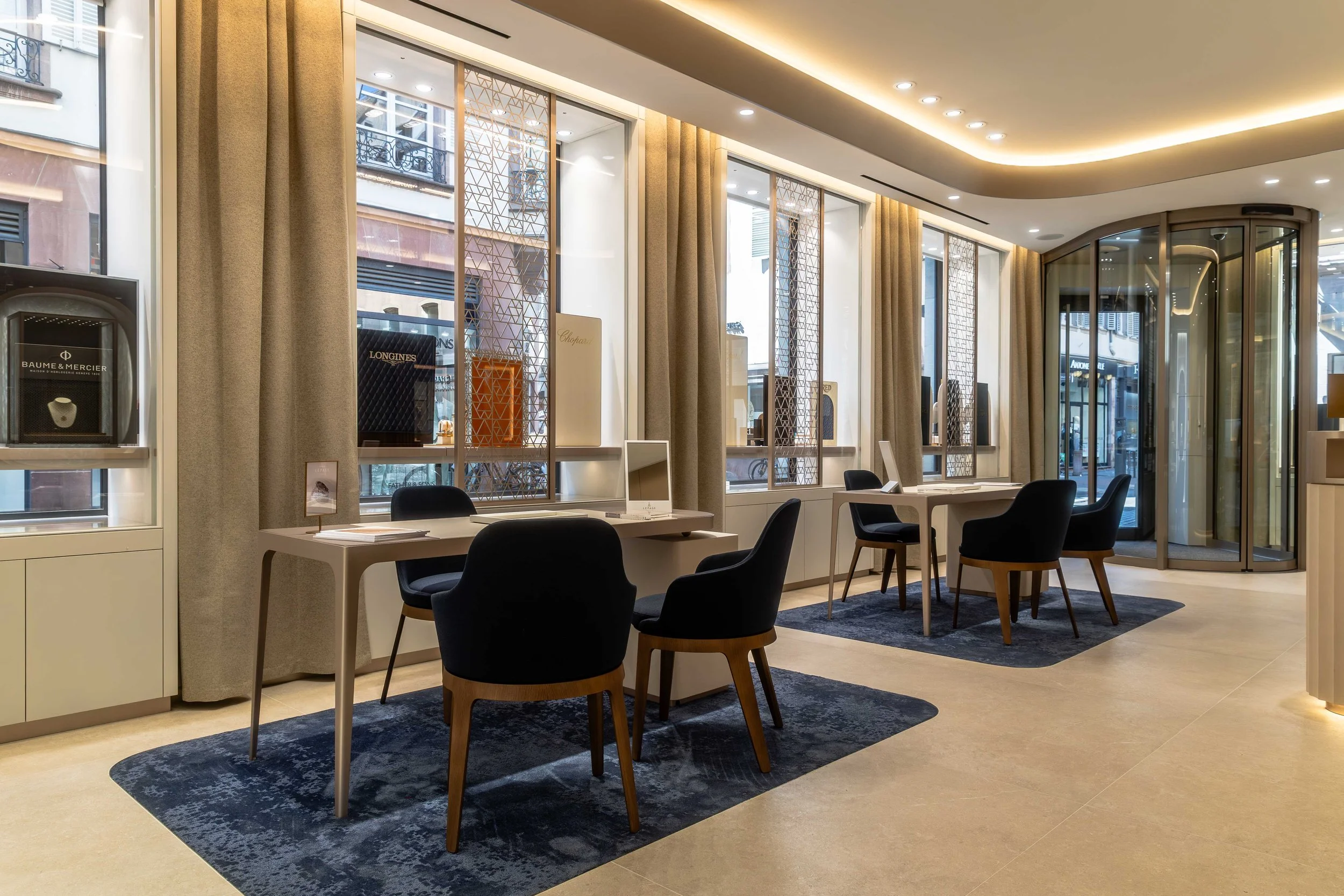 La boutique Lepage à Strasbourg et ses nouveaux locaux