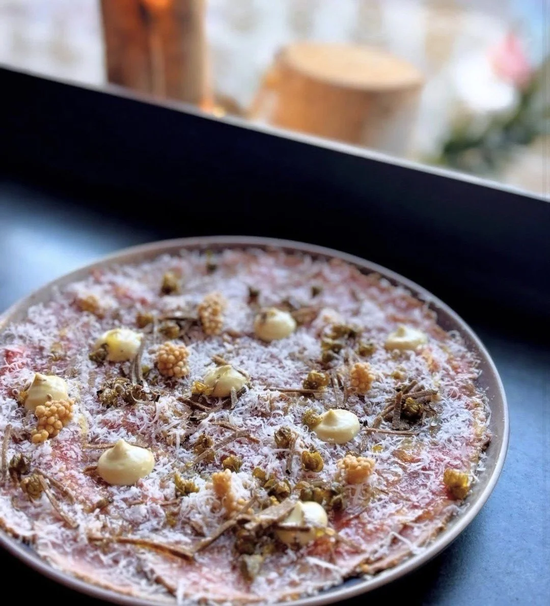 From our friends at Prairie Fire, Beef Carpaccio. Fresh, flavorful, and done right.⁠
⁠
#beef #beefcarpaccio