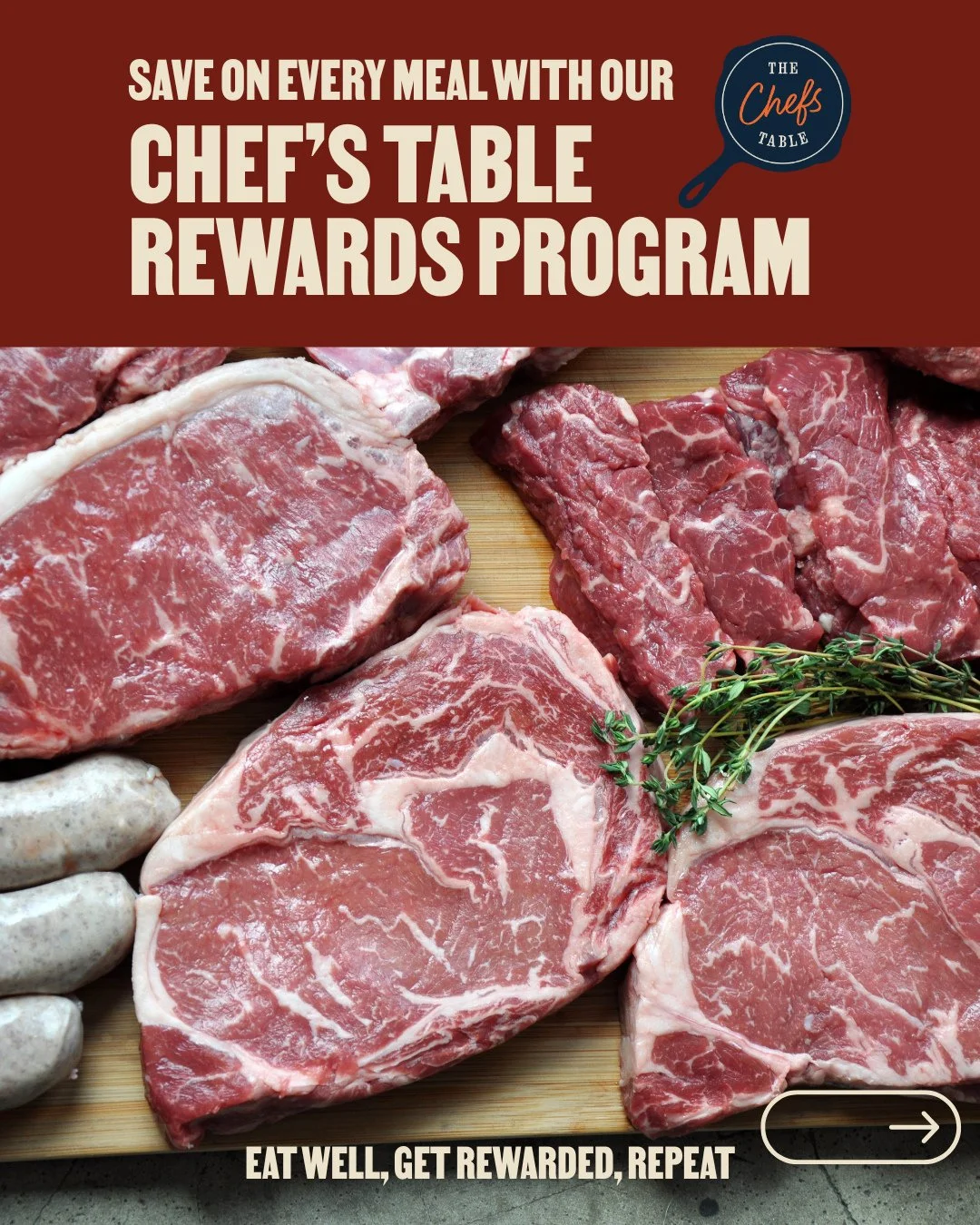 We're rewarding you for what you already do: choosing premium quality.⁠
⁠
Introducing Chef's Table Rewards: earn points at Savenor's and Wulf's Fish, use them wherever you shop with us.⁠
⁠
Swipe to see how ➡️⁠
⁠
#butchershop #cambridgema #rewardsprog