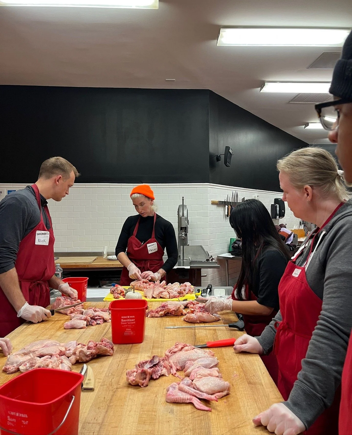 We're dropping new butchery classes &amp; demos; chicken, whole lamb, and Berkshire pork. Hands-on, old-school, and worth every minute.⁠
⁠
🐑 Whole Lamb Demo &mdash; March 23⁠
🍗 Chicken Class &mdash; April 13⁠
🐷 Berkshire Pork Demo &mdash; April 20