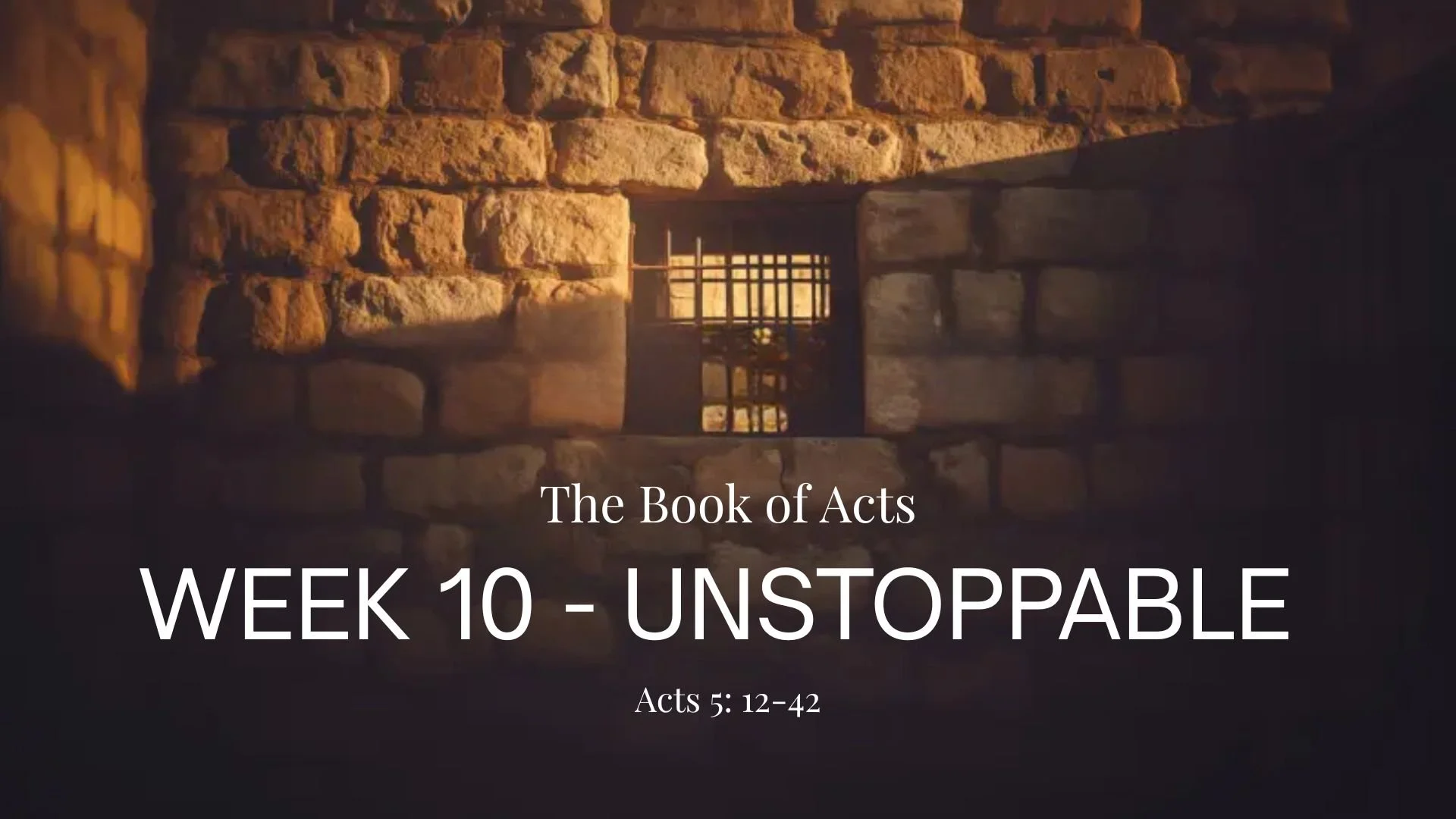 The Book of Acts: Acts 5:12-42