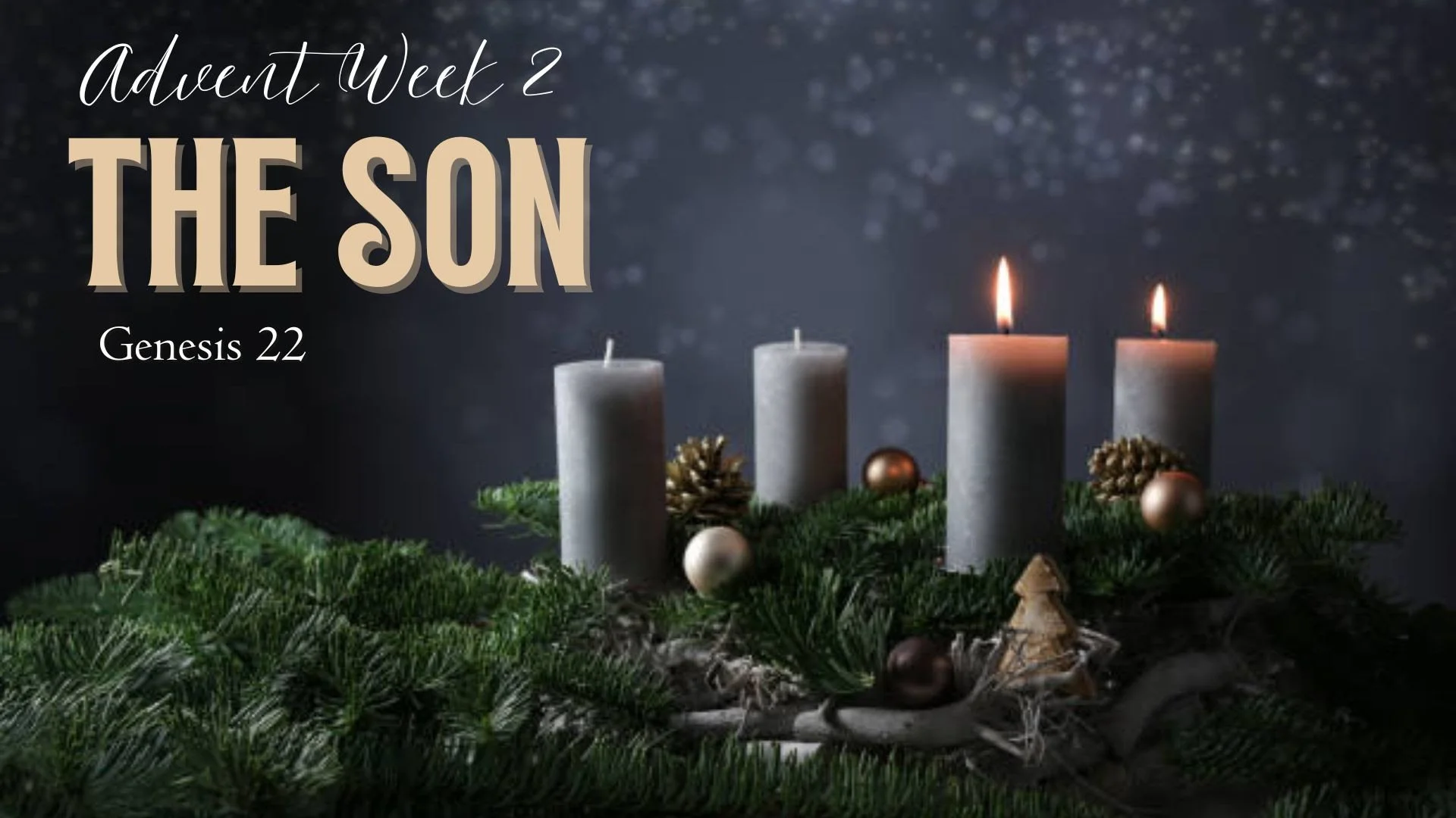 Advent 2025 Week 2: The Son