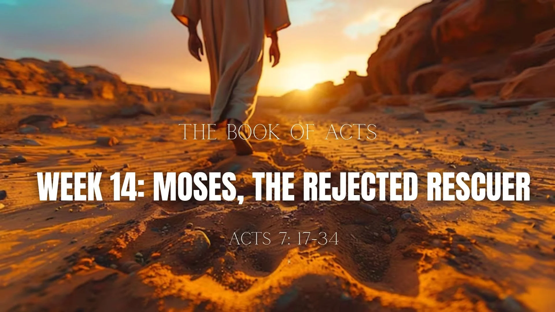 The Book of Acts: Acts 7:17-34