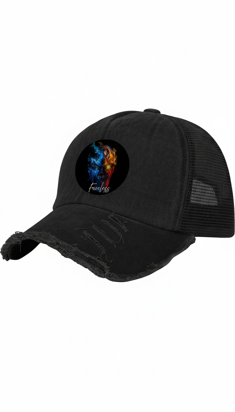 Tattered Trucker Hat