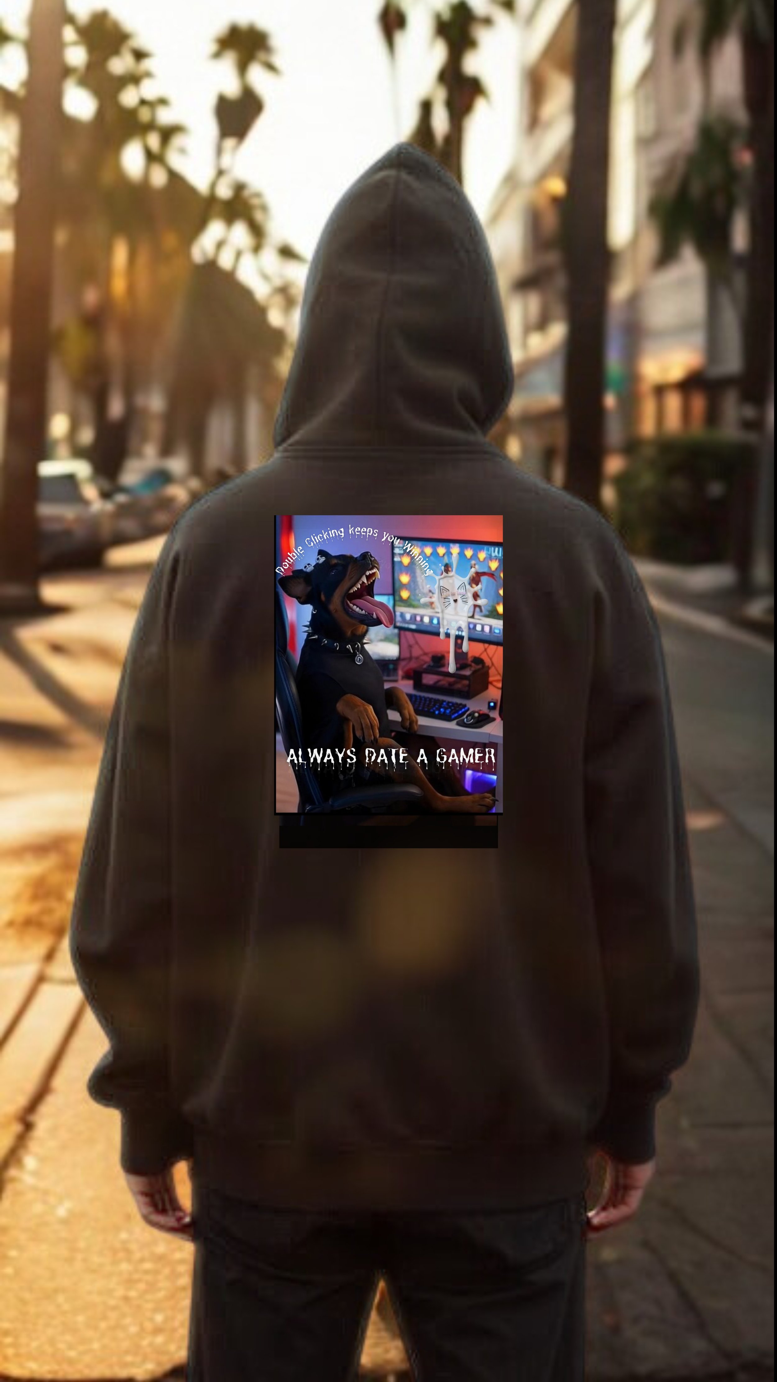 Gamer (Female) Hooded Sweatshirt