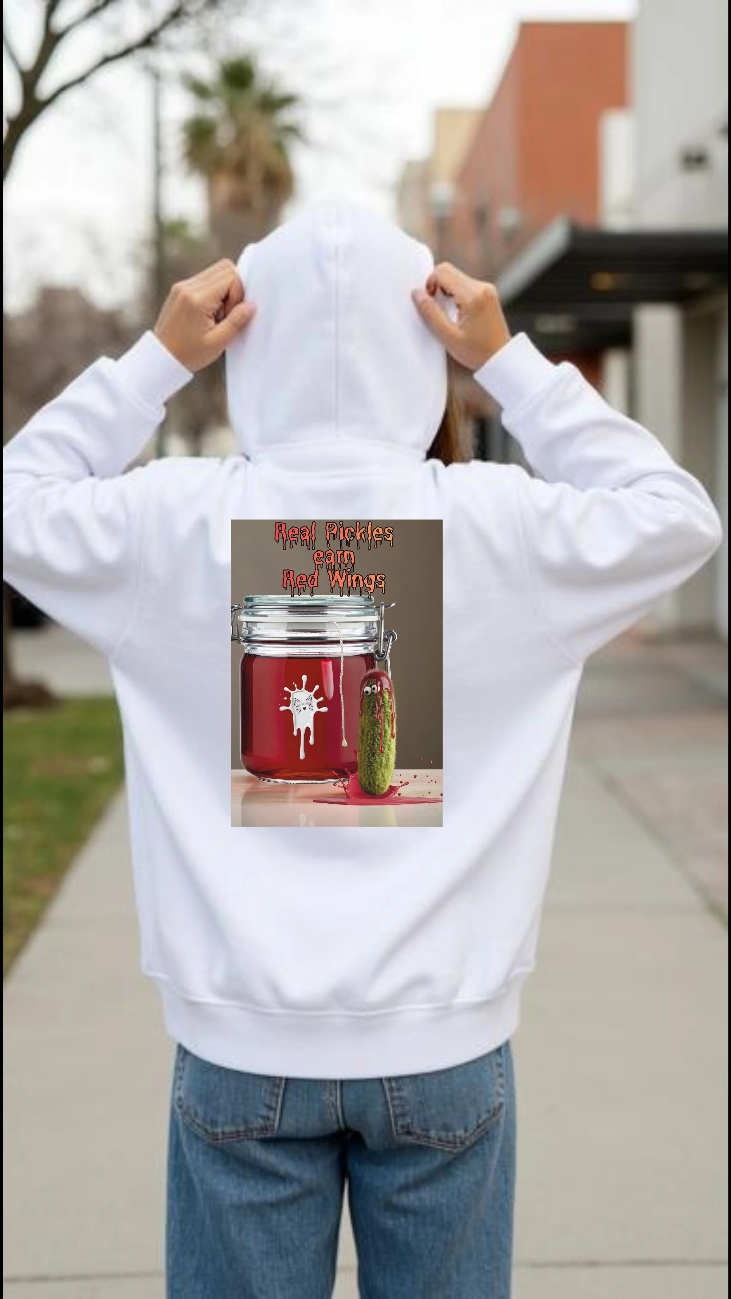 Red Wing Hooded Sweatshirt