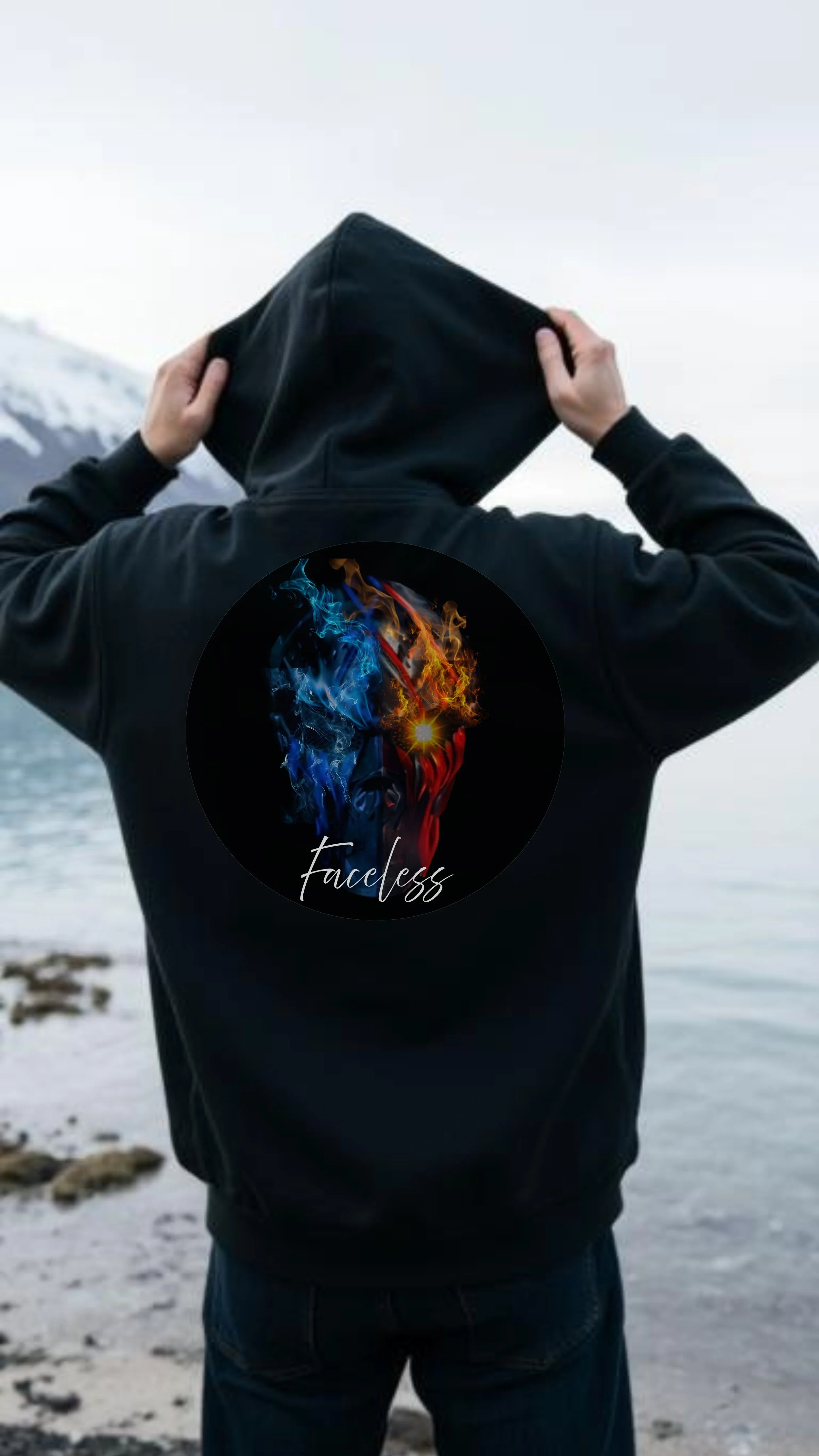 Hooded Sweatshirt-FV Faceless