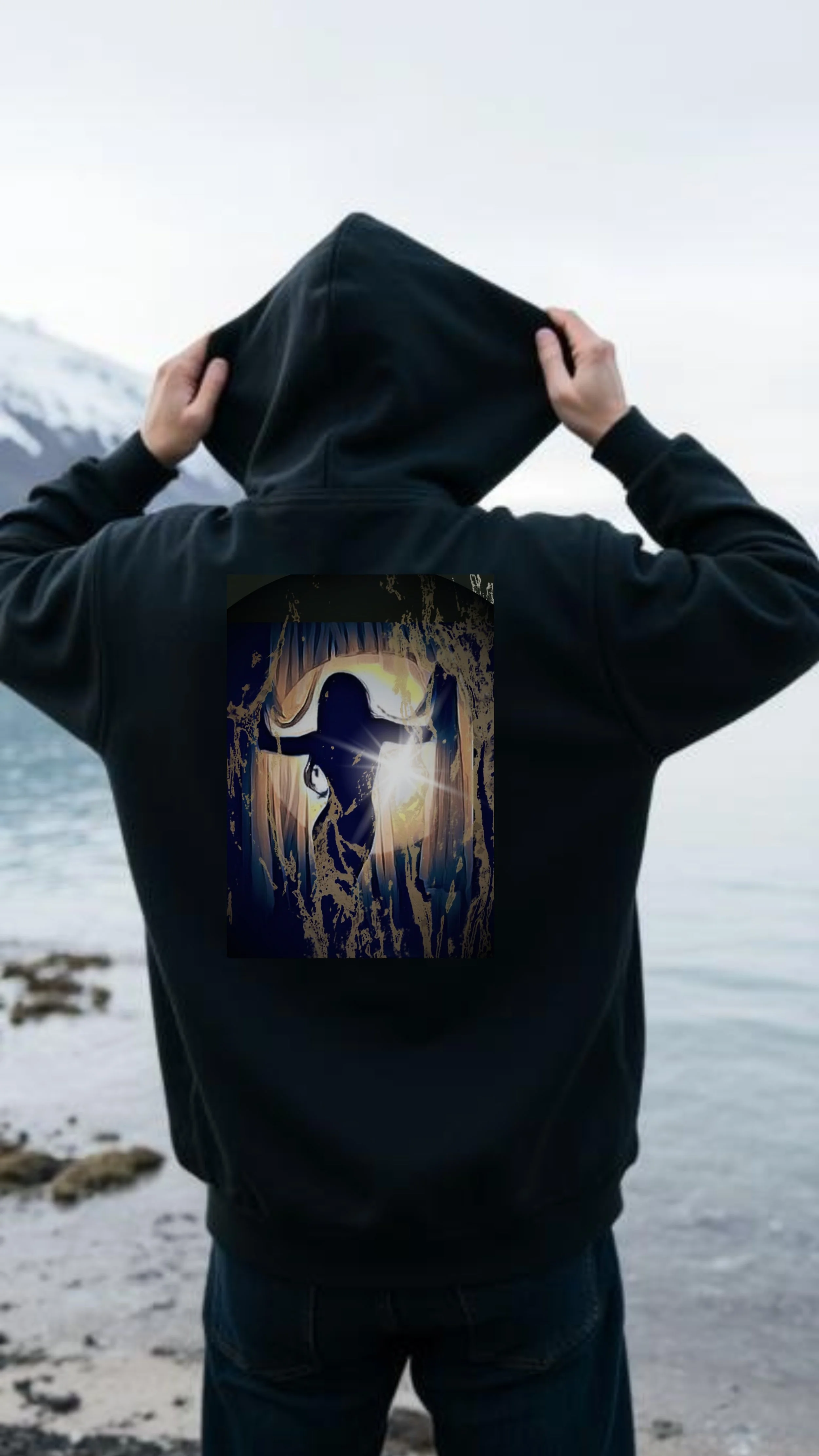 Hooded Sweatshirt-Blinding Light Cover Image