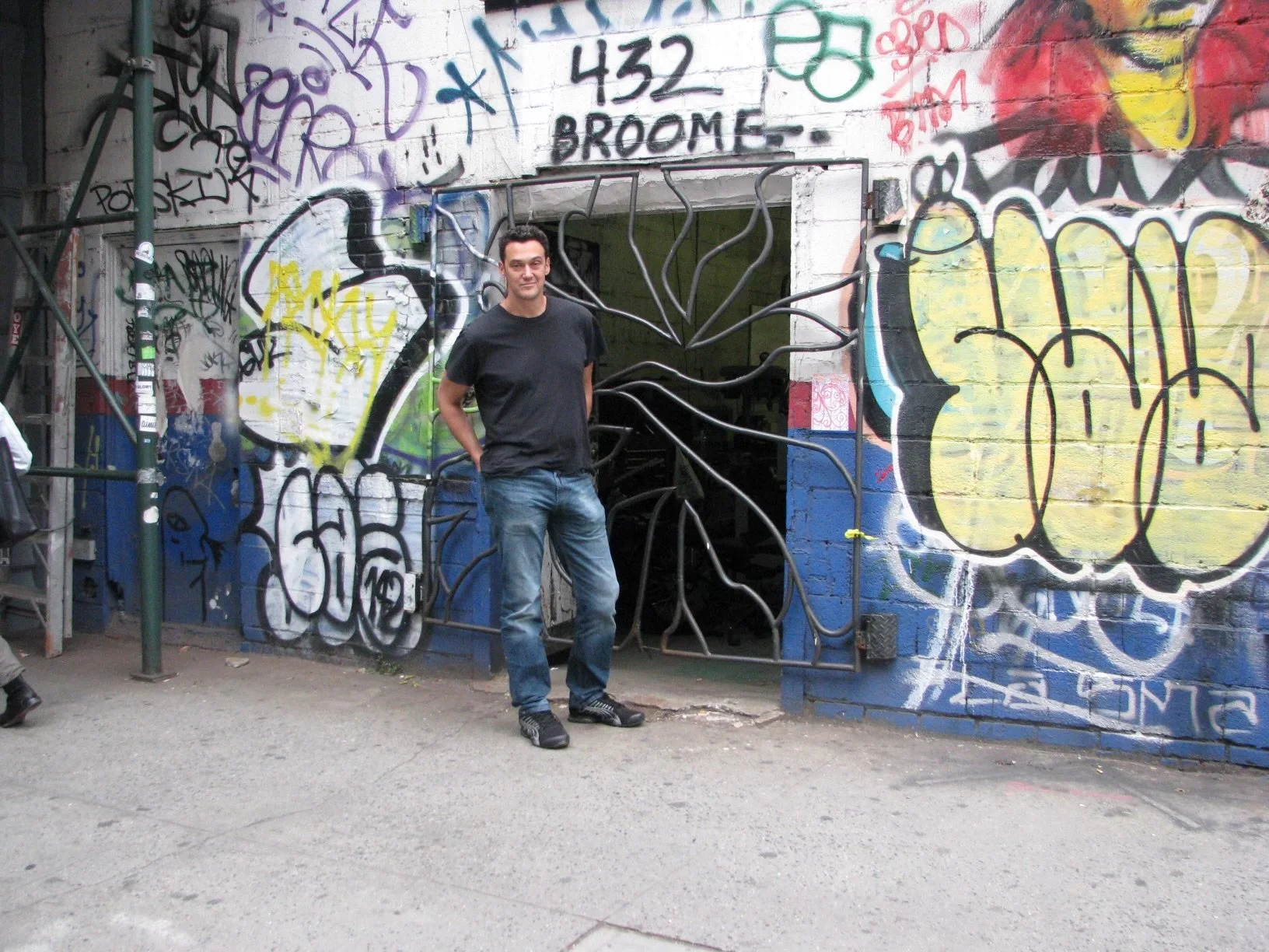 Josh outside a creative studio space, reflecting the artistic roots of 20 Manor private estate in Westchester County