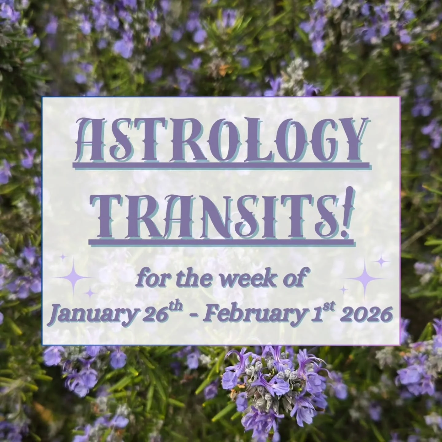 🦁 Happy full moon in Leo, and welcome to an important week in the stars! Here are the astrology transits for January 26th - February 1st 2026. 🌌 

🔱 We start off the week with a HUGE event, as Neptune completes a 165-year lap around the zodiac and