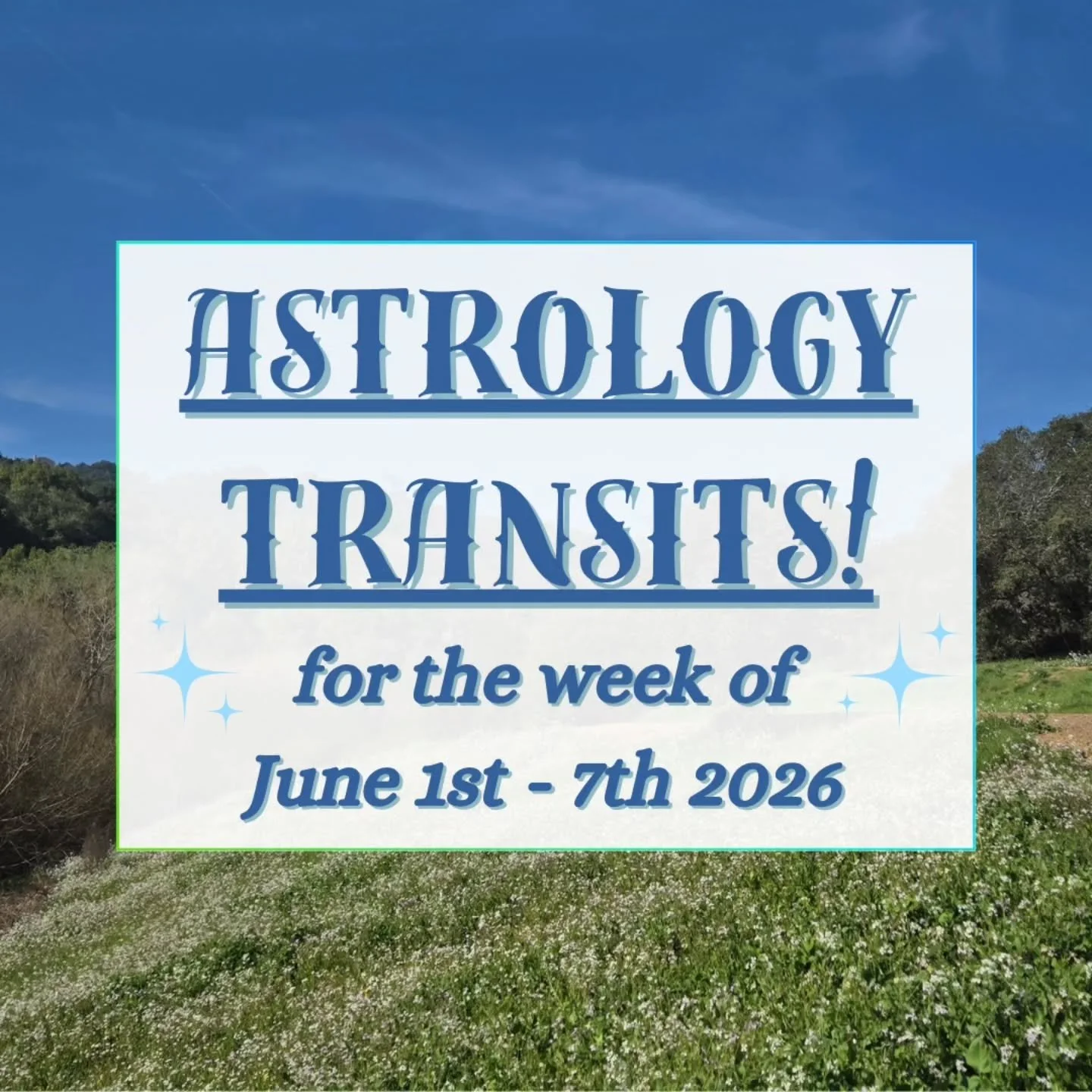 🏳️&zwj;🌈 Happy June &amp; pride month! We have a few mental shifts to consider this week - here are the astrology transits for June 1st-7th 2026. 💫 

🦀 Mercury leaves its home sign of Gemini for Cancer today, turning our minds inward toward feeli
