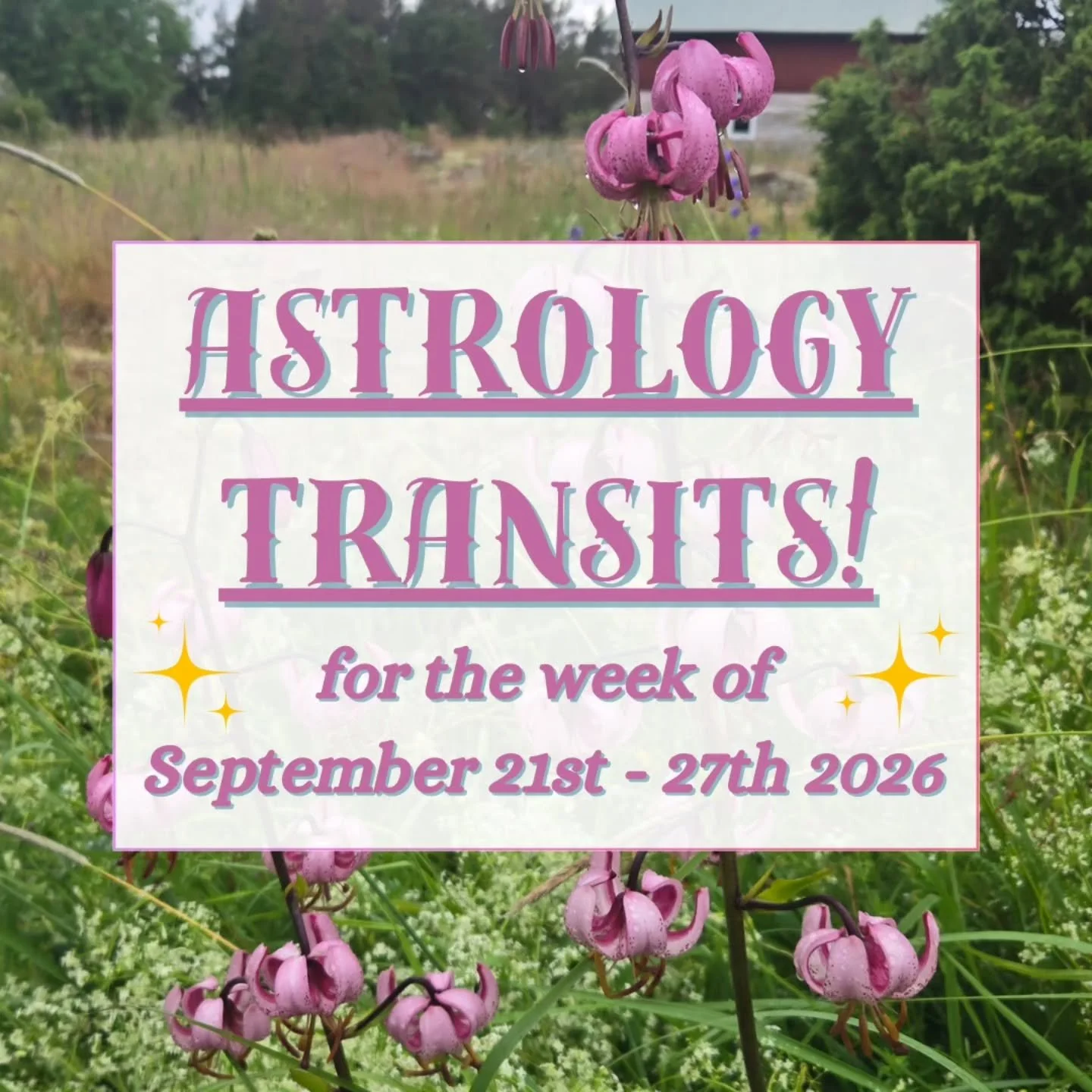 ⚖️ The tides are turning! Happy fall equinox, Libra season &amp; Aries full moon 🌝 

🌟 This week starts with a mentally stimulating sextile between Mercury &amp; Jupiter. 🧠 

🌞 Then the Sun enters Libra along with the autumnal equinox. As days gr
