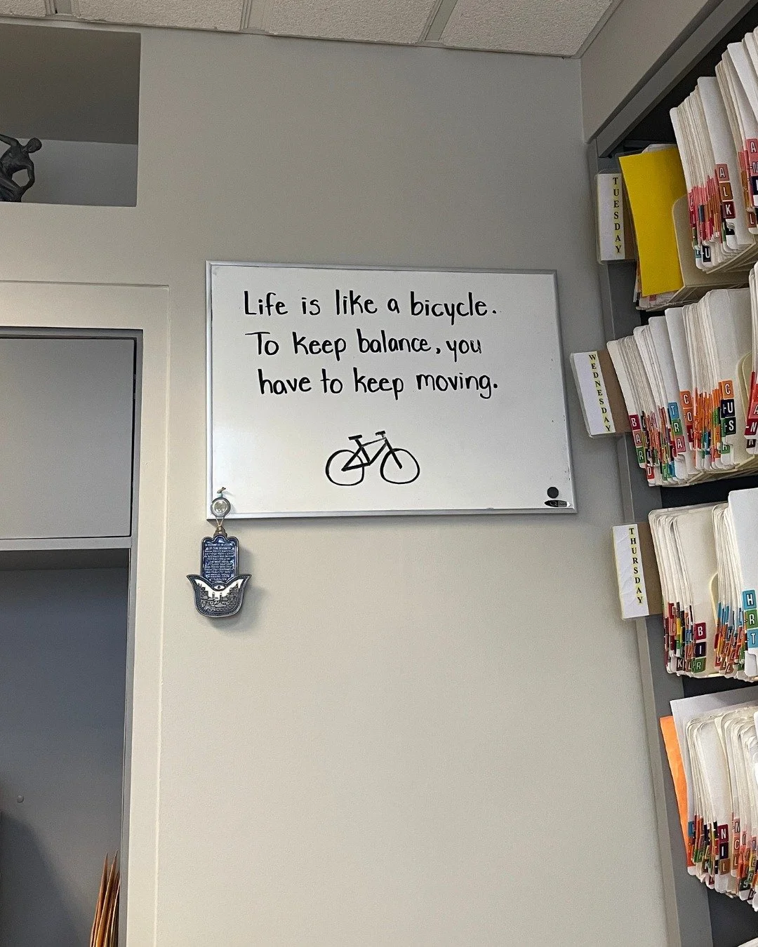 Also known as motion is lotion! 🚴

#whiteboardquotes #ottawachiro #ottawachiropractor #ottawaclinic #ottawawellness