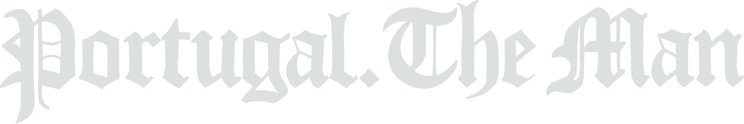 Text reading 'Portal The Men' in Gothic font.