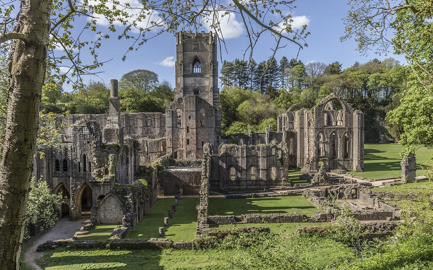 The Ruins of Fountains Abbey, Yorkshire
