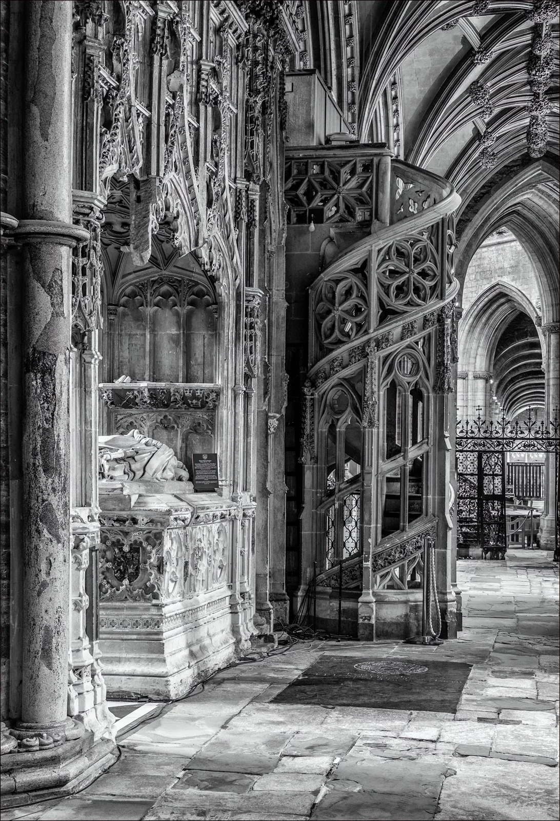 Stone Spiral Staircase, Ely
