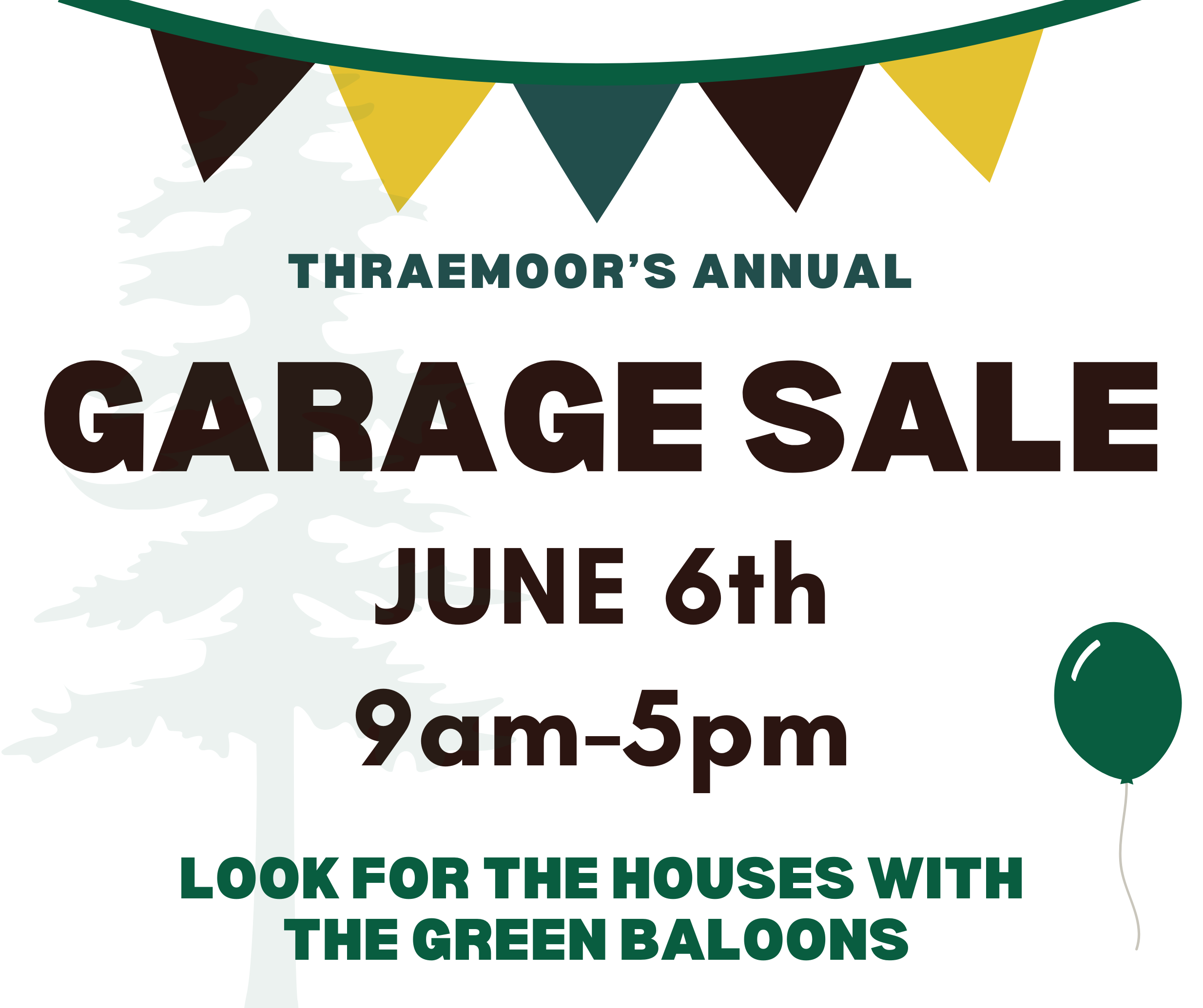 NEIGHBORHOOD GARAGE SALE 