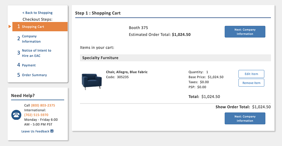 Checkout Design after