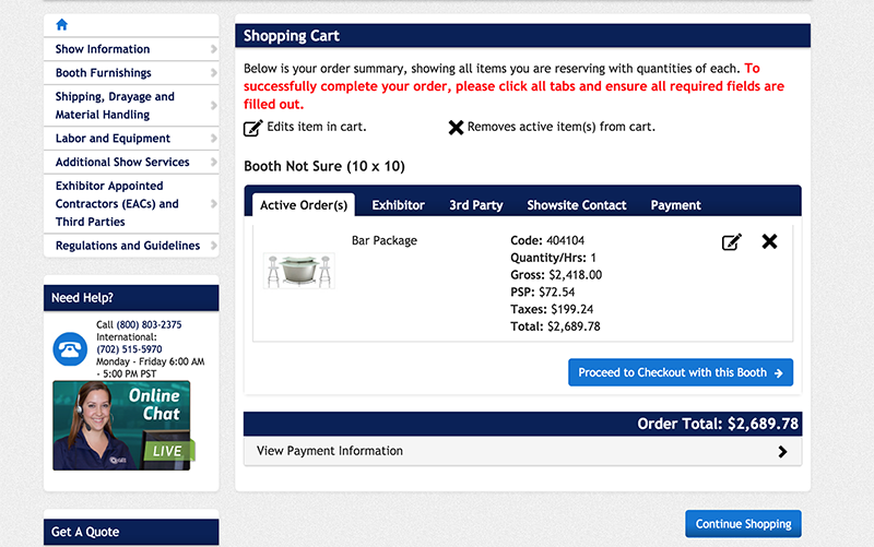 Checkout design before