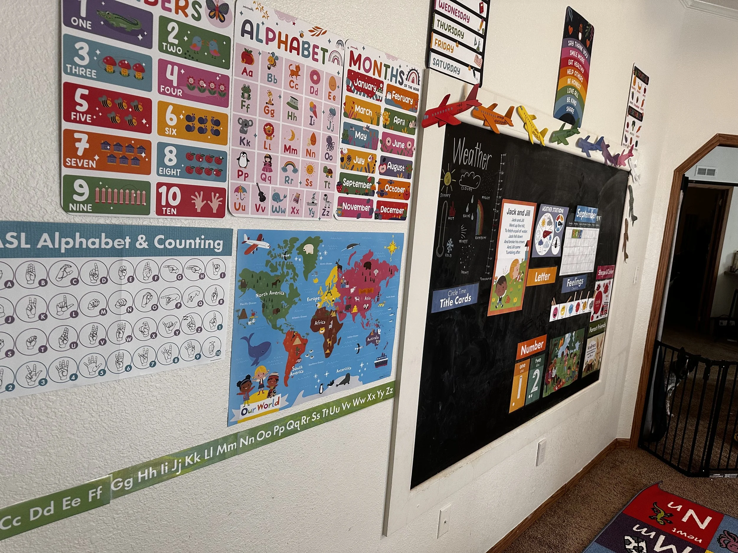 Classroom at Kingdom Care Preschool