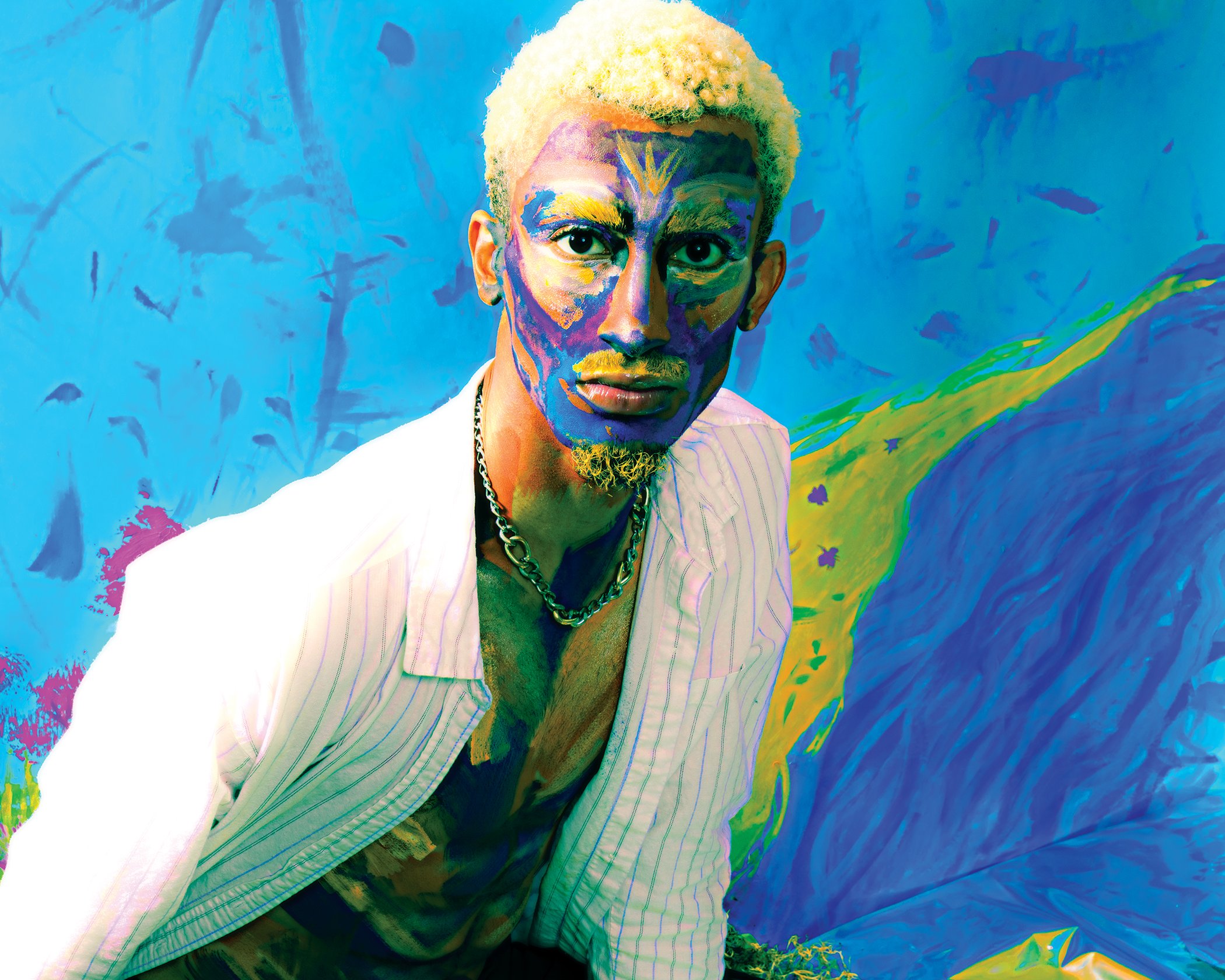 JULIUS, 2024 | Mixed Media on Canvas