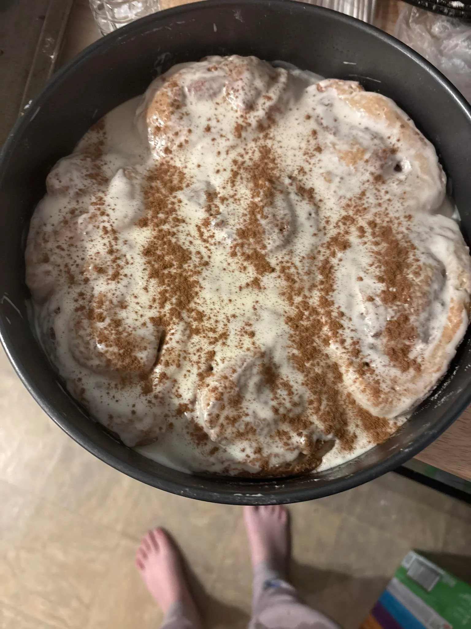 Gluten and dairy free cinnamon rolls! Oh they&rsquo;re so so very good!! Definitely gonna keep using this recipe! King Arthur Baking Company