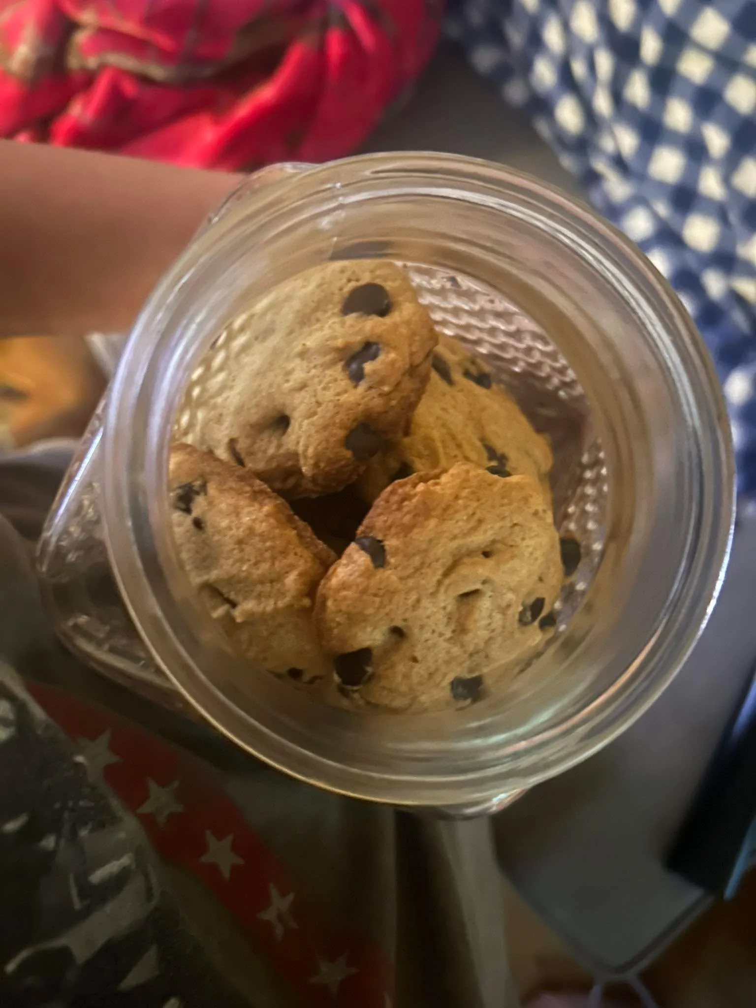 Nachos and a movie than cookies for dessert. Great start to our Anniversary week! Movie night.