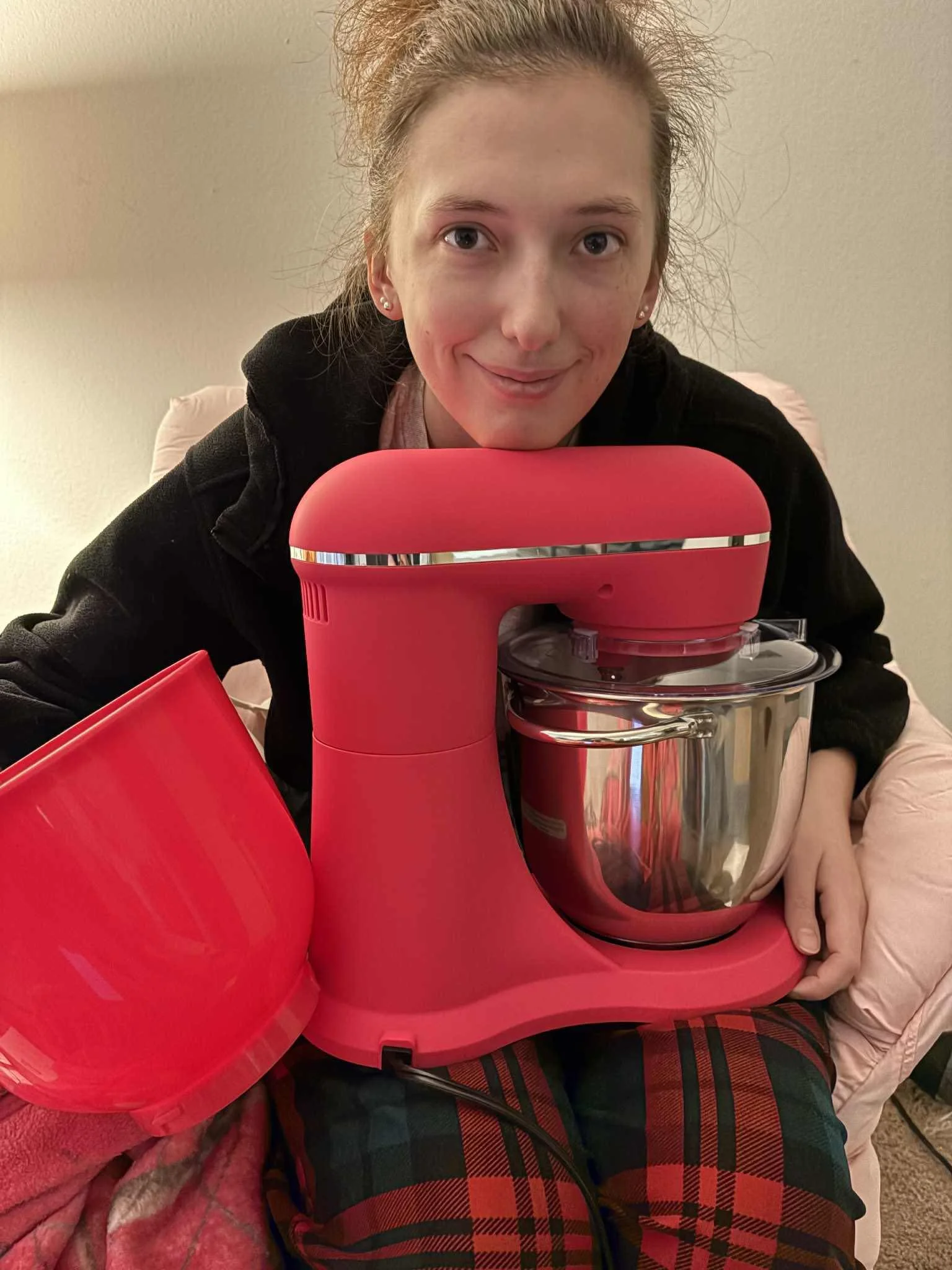 Thank you Mom for my very first mixer! Best birthday present ever! Love you! ❤️