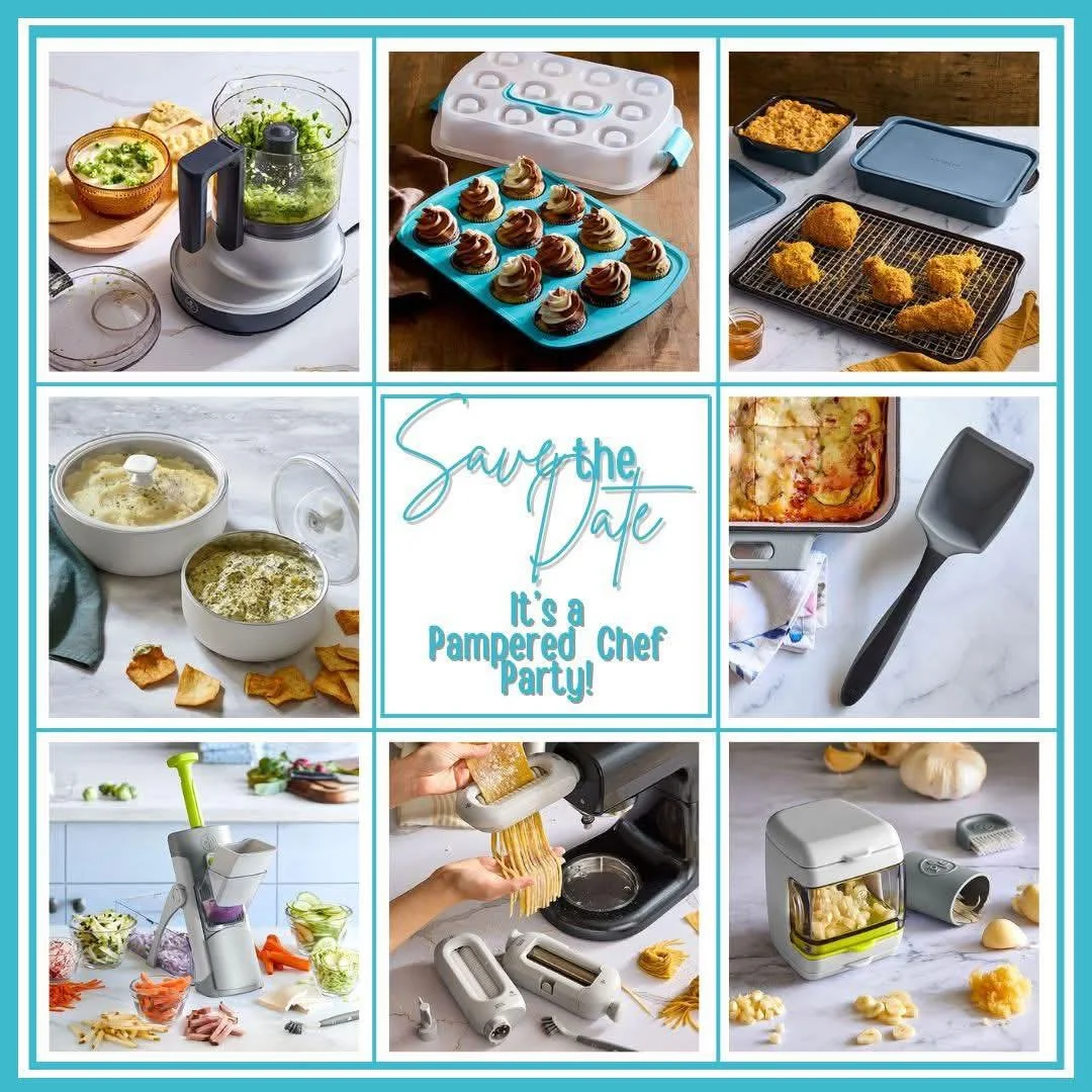 Hey friends!! I&rsquo;m excited to be hosting an online Pampered Chef event!  It will be right here on Facebook starting this Friday the 17th!  Have you ever heard of Pampered Chef? If you're curious or want to come to the party, comment below I'm in