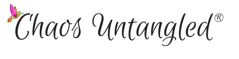 Chaos Untangled® | Boutique Organizing &amp; Concierge Services Brand Logo