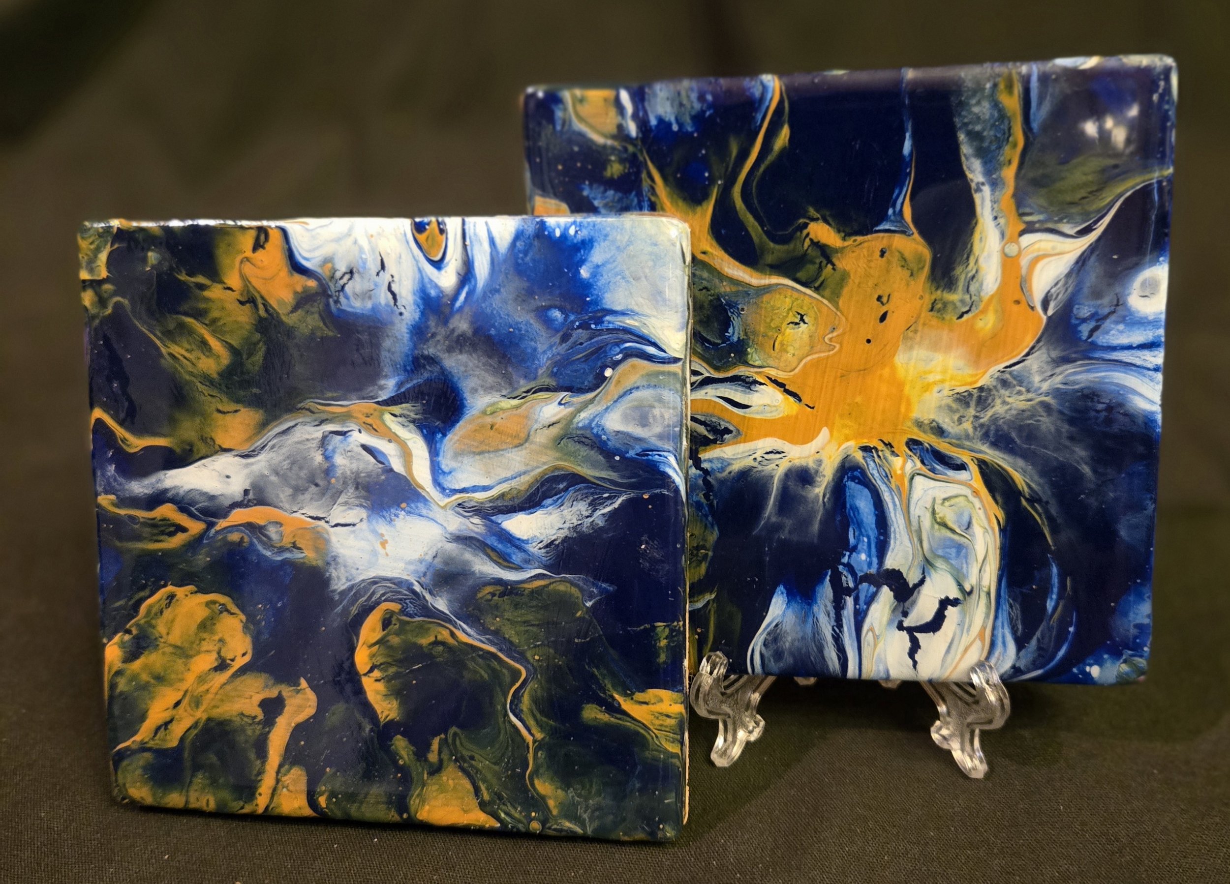 Decorative Coasters - 2A (Set of 2)