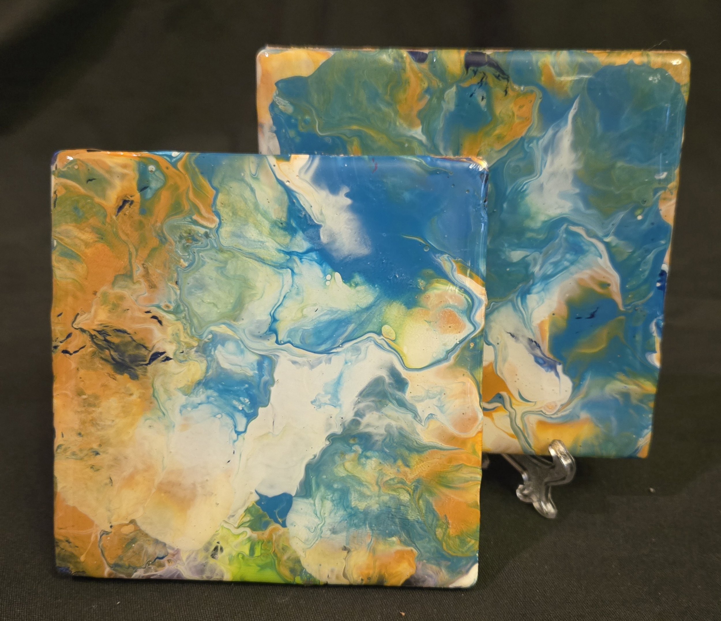 Decorative Coaster #1A (Set of 2)