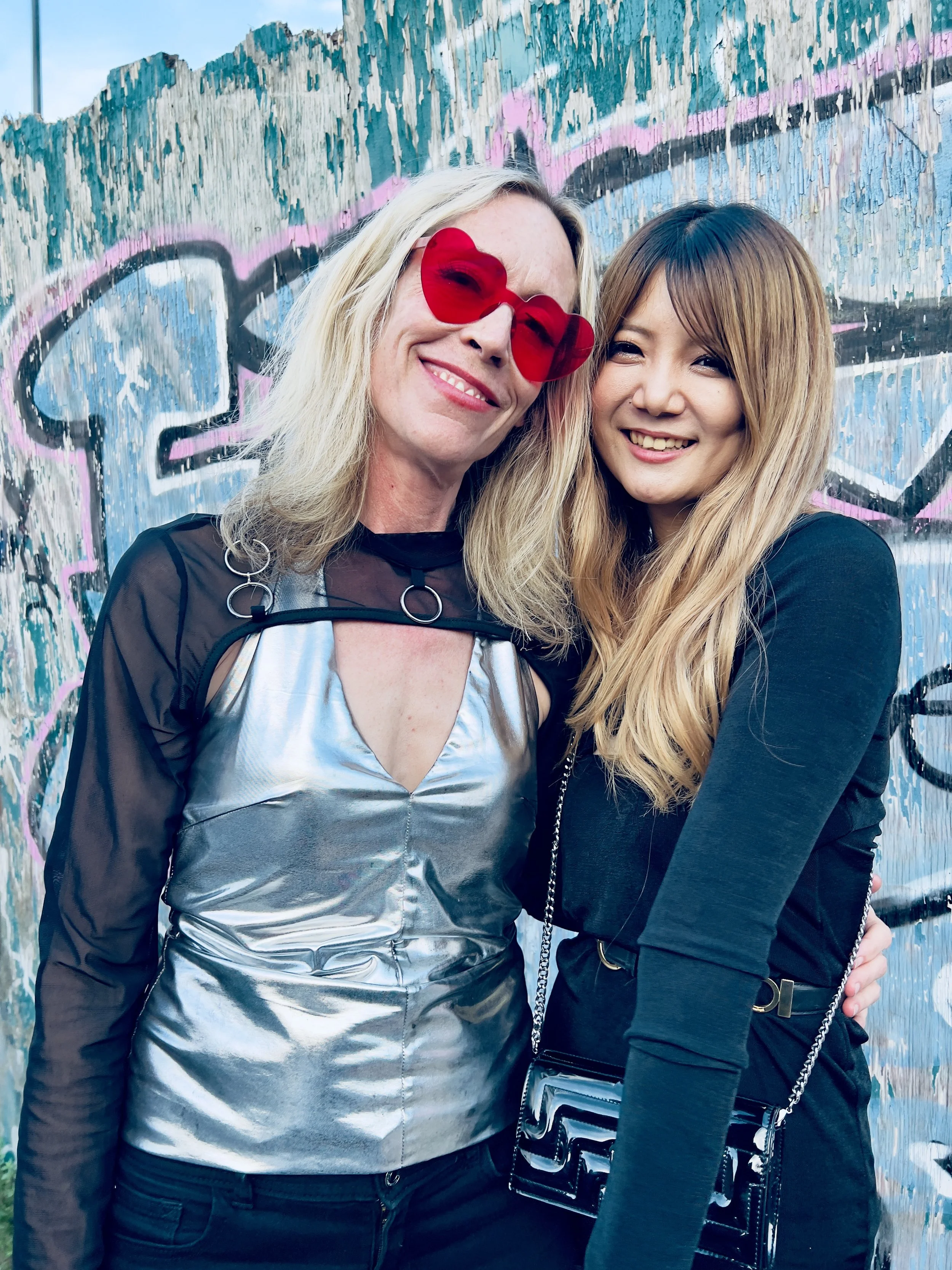 Tina and Yukari leaving E1 after Rave .jpeg