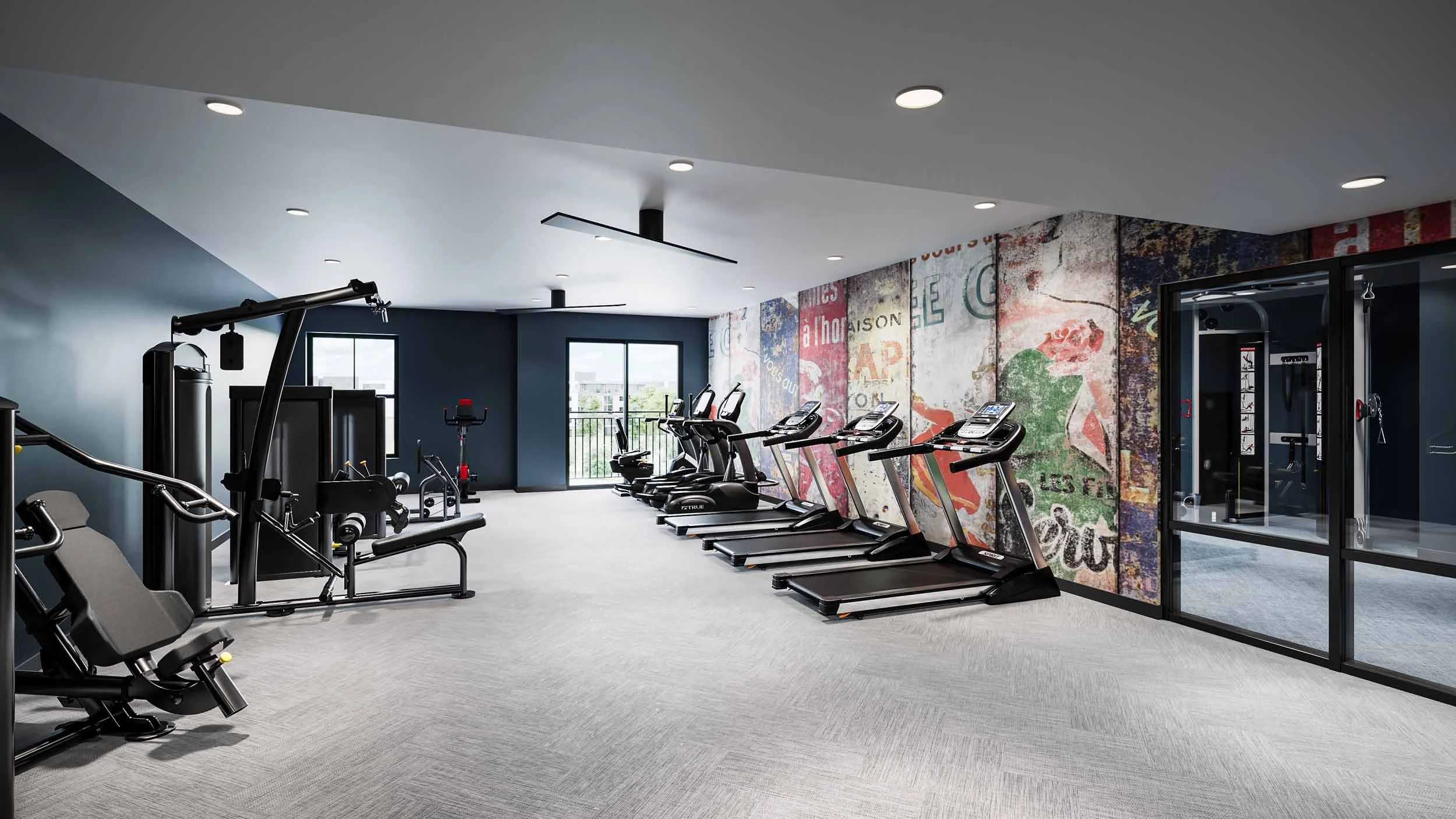 The Fitzgerald | Apartments in Bexley, OH | Fitness Center