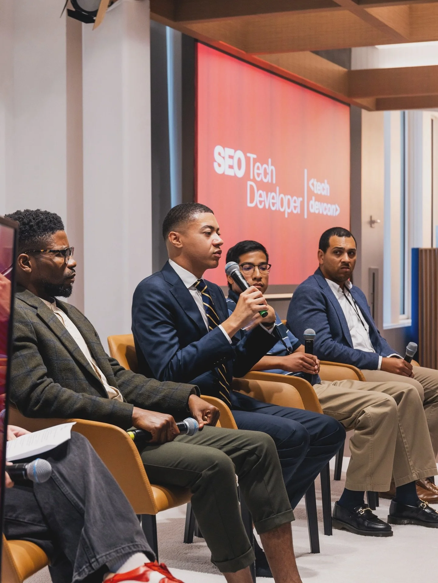 We had the honor of speaking at SEO’s Tech Developer Conference this week! π€β¨
The event brought together some of the brightest college students from underrepresented backgrounds who are breaking into tech and ready to make their mark. ππ»
O