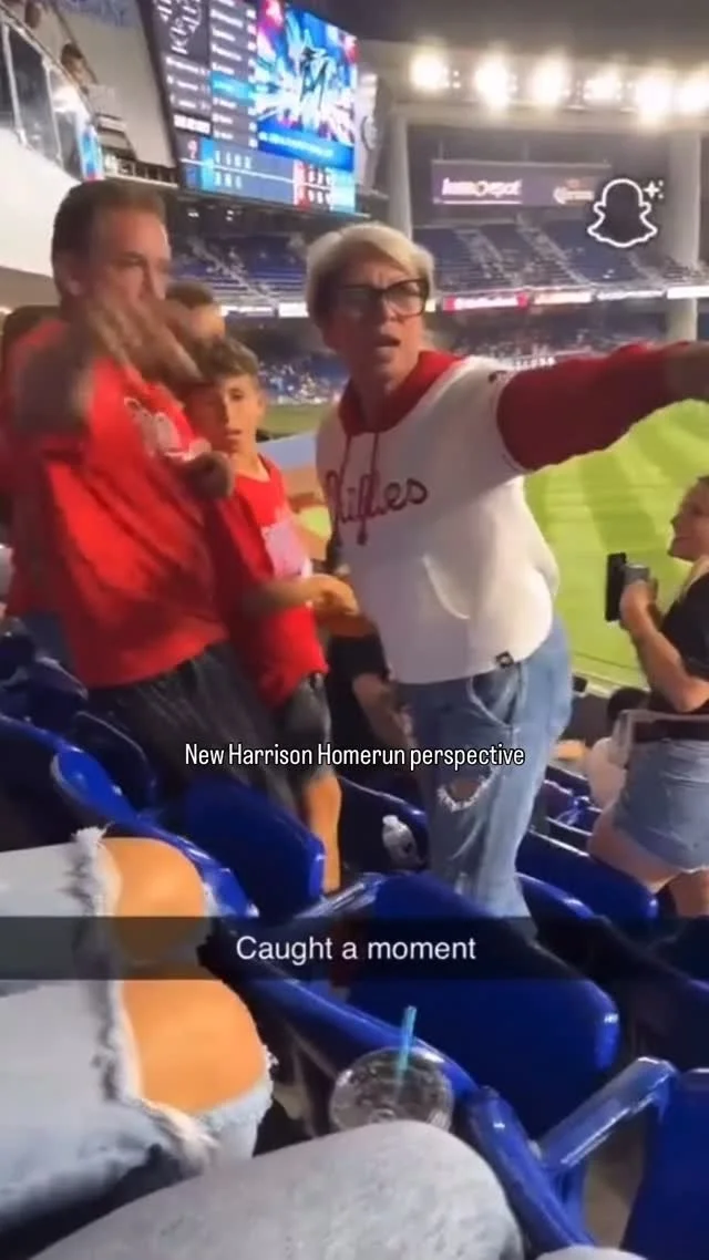 Bader’s home run yesterday sparked more than cheers — it sparked a viral property law debate.
A dad allegedly caught the ball and gave it to his son for his birthday. Then another fan demanded it and walked away with the prize. The inter