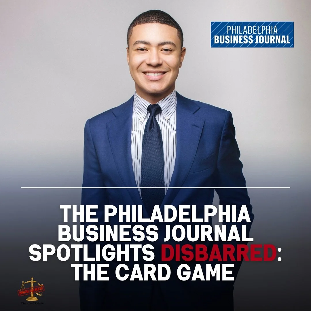 From @UofPenn classrooms to the Philadelphia Business Journal &mdash; grateful for the tools and education that helped me turn an idea into DISBARRED: The Card Game, and for the recognition that&rsquo;s followed, from Forbes to @PhlBizJournal.

Essen