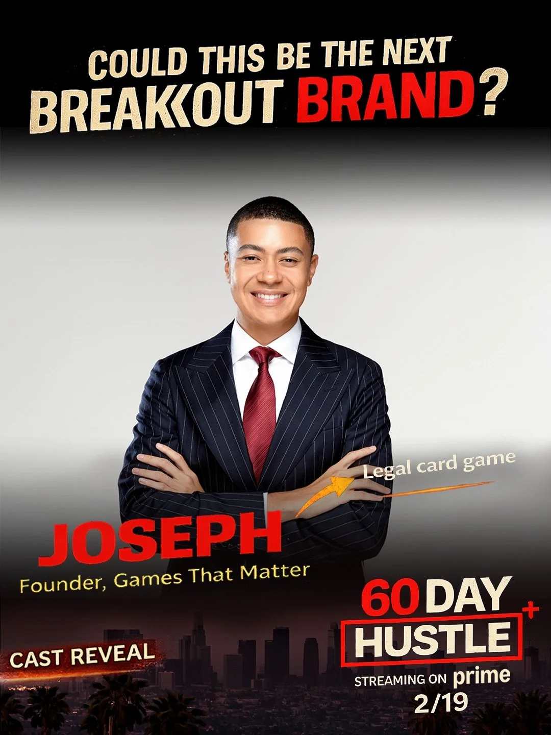 Cats out of the bag! 🎉 

I&rsquo;m competing on 60 Day Hustle Season 2 for $100K to scale Games That Matter.

I&rsquo;m a lawyer, lifelong gamer, and educator who turned disruption into direction.

Access to critical knowledge shouldn&rsquo;t depend