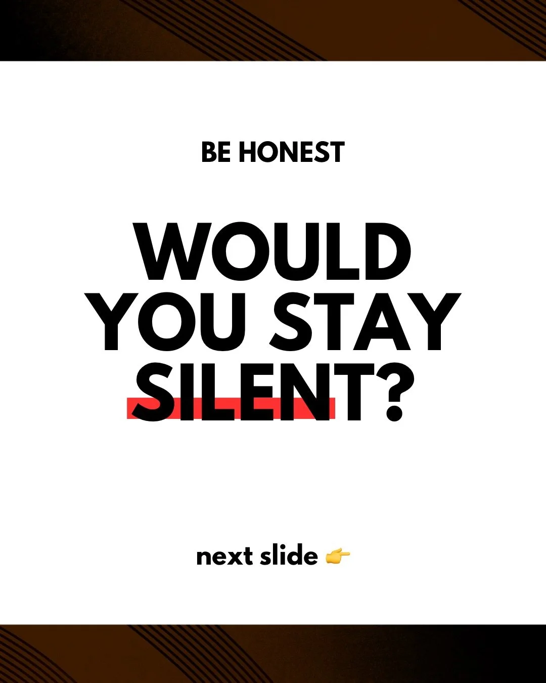 What&rsquo;s something you&rsquo;d stay silent about? 👀 

This is a safe space.

Comment yours or say &ldquo;pass&rdquo; 😭👇

#disbarredthecardgame