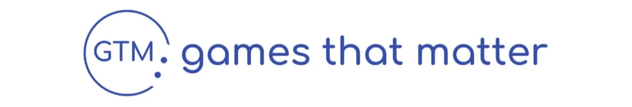 GTM logo with the text 'games that matter'
